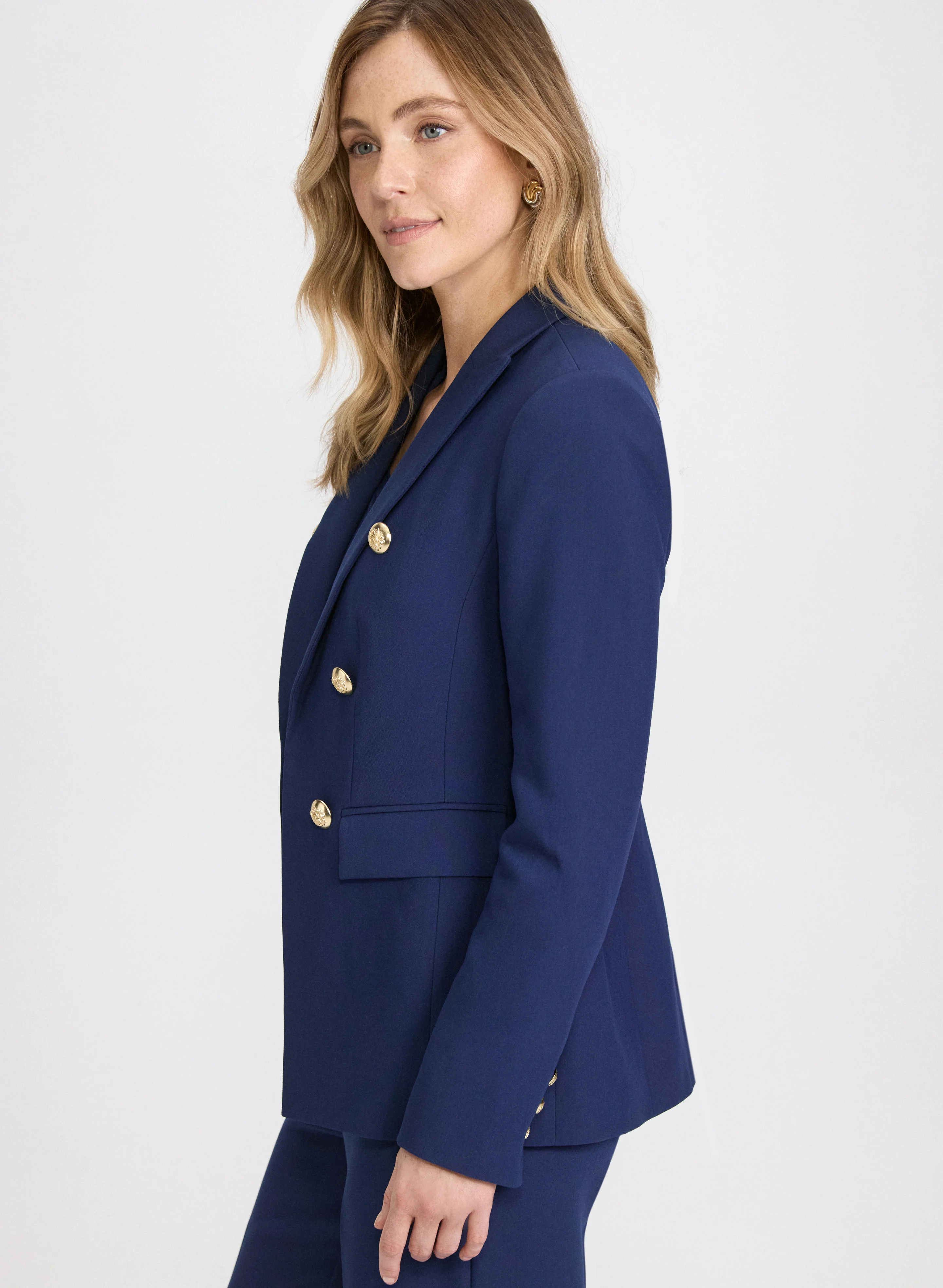 Button Detail Blazer - Image 4