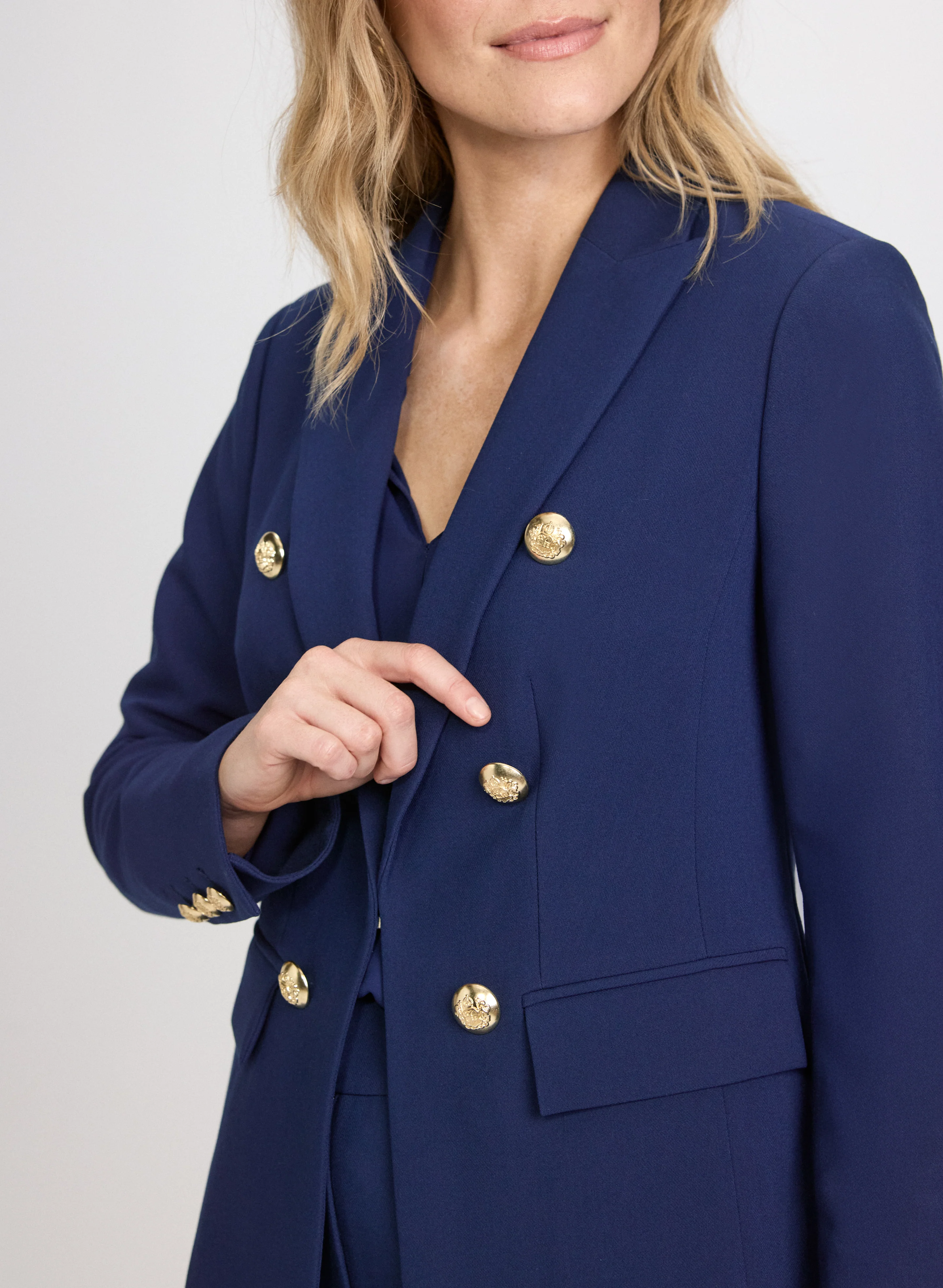 Button Detail Blazer - Image 5
