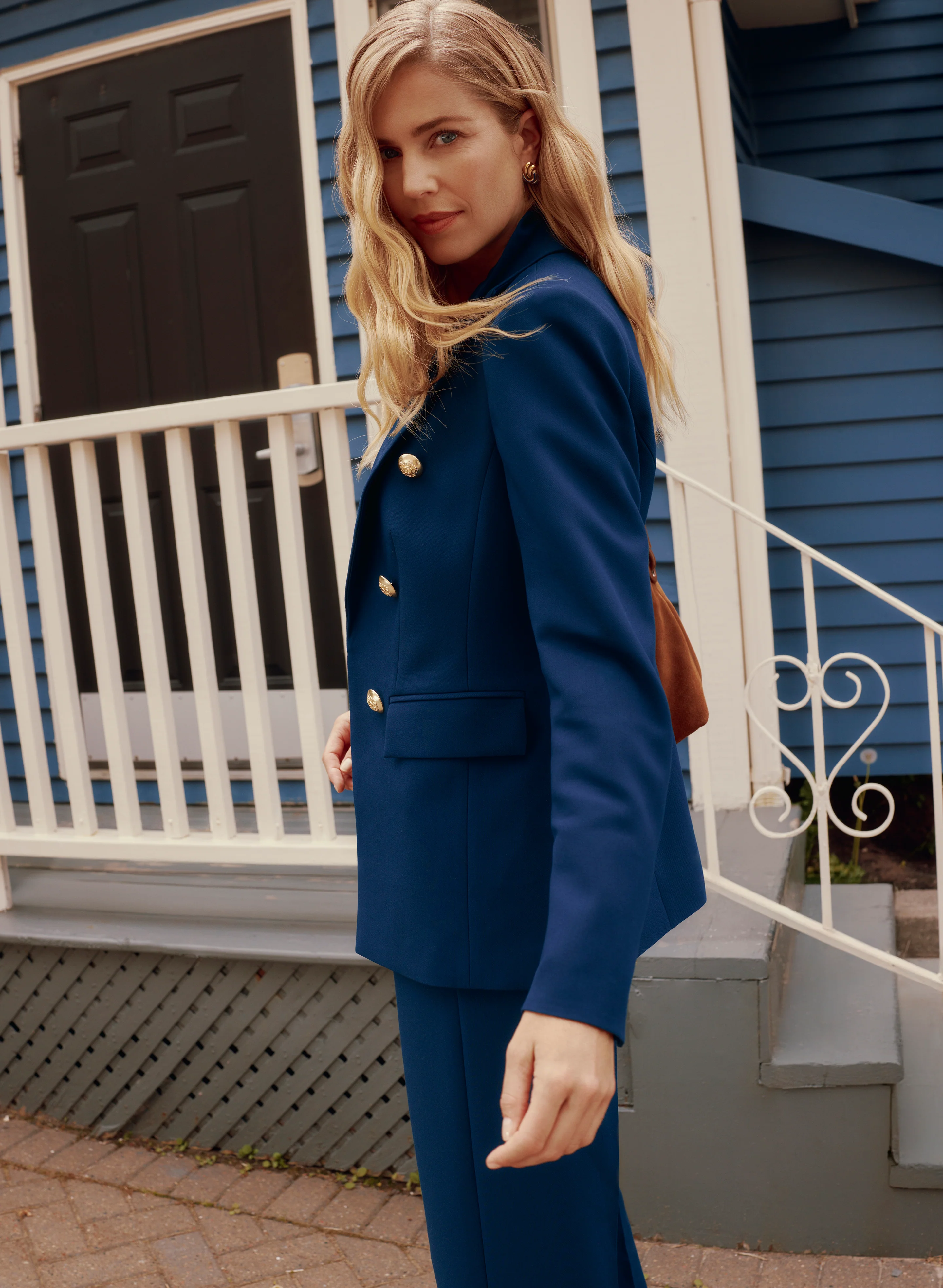 Button Detail Blazer - Image 8