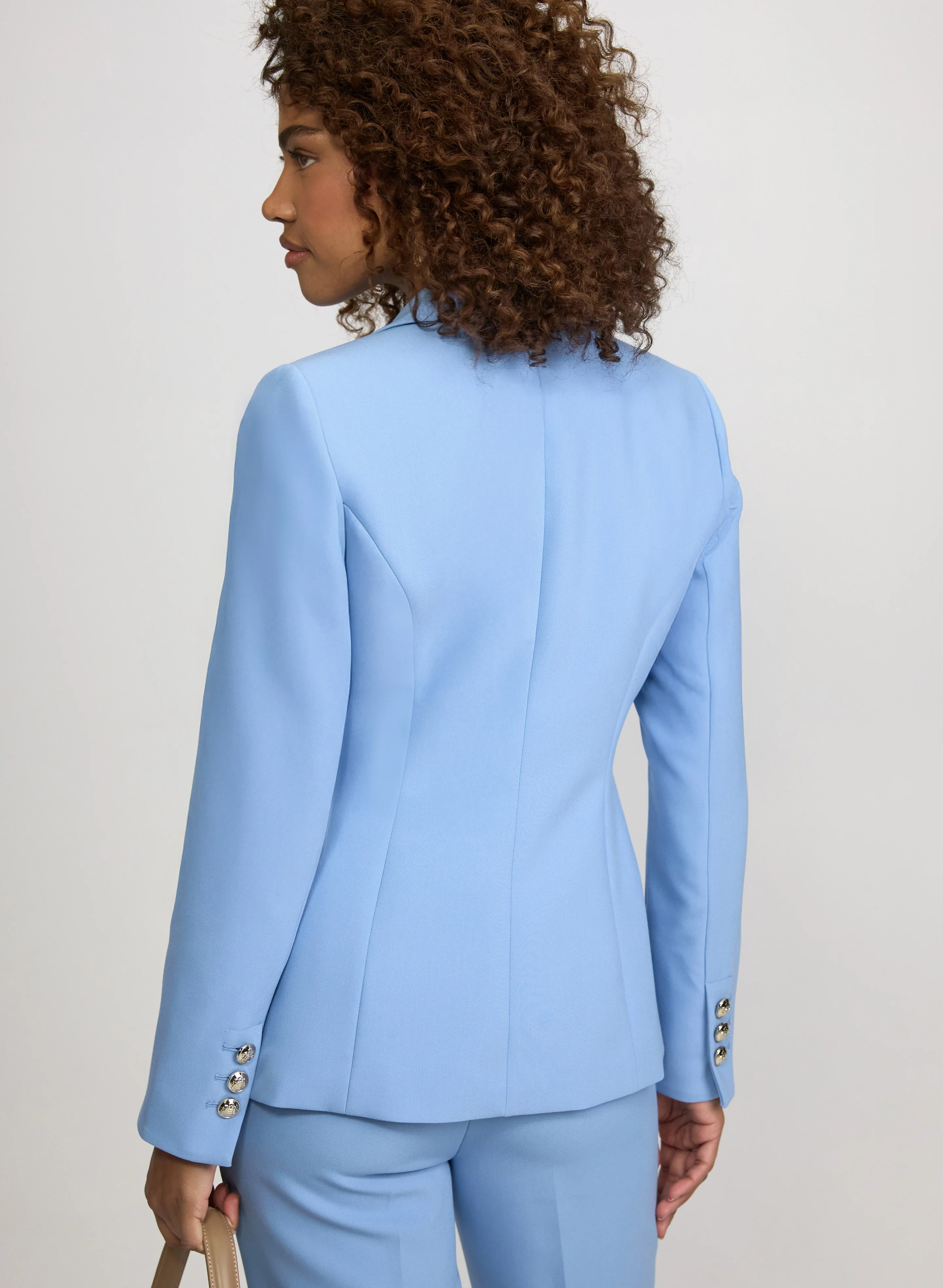 Button Detail Blazer - Image 4
