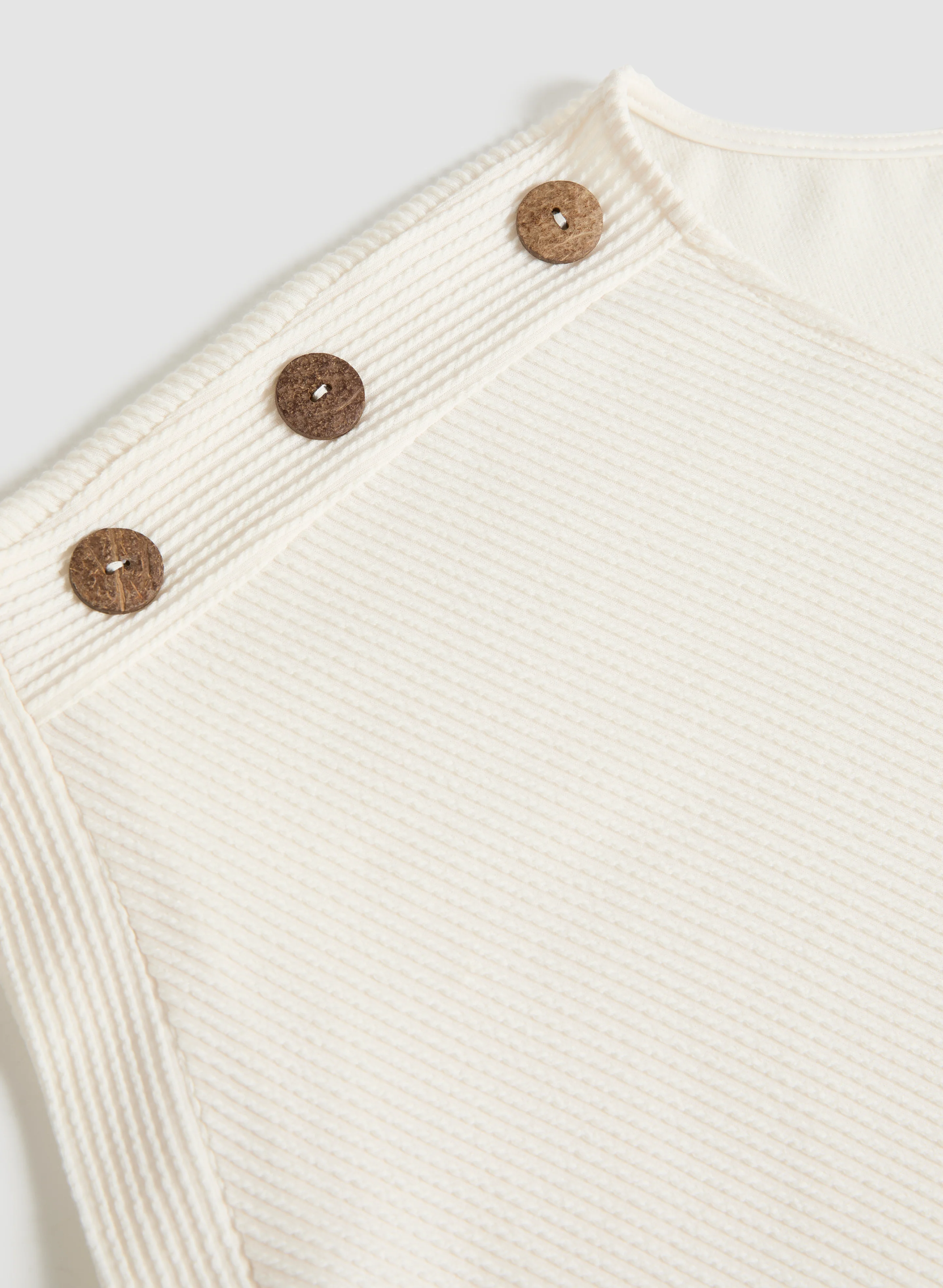 Button Detail Cap-Sleeve Top - Image 7