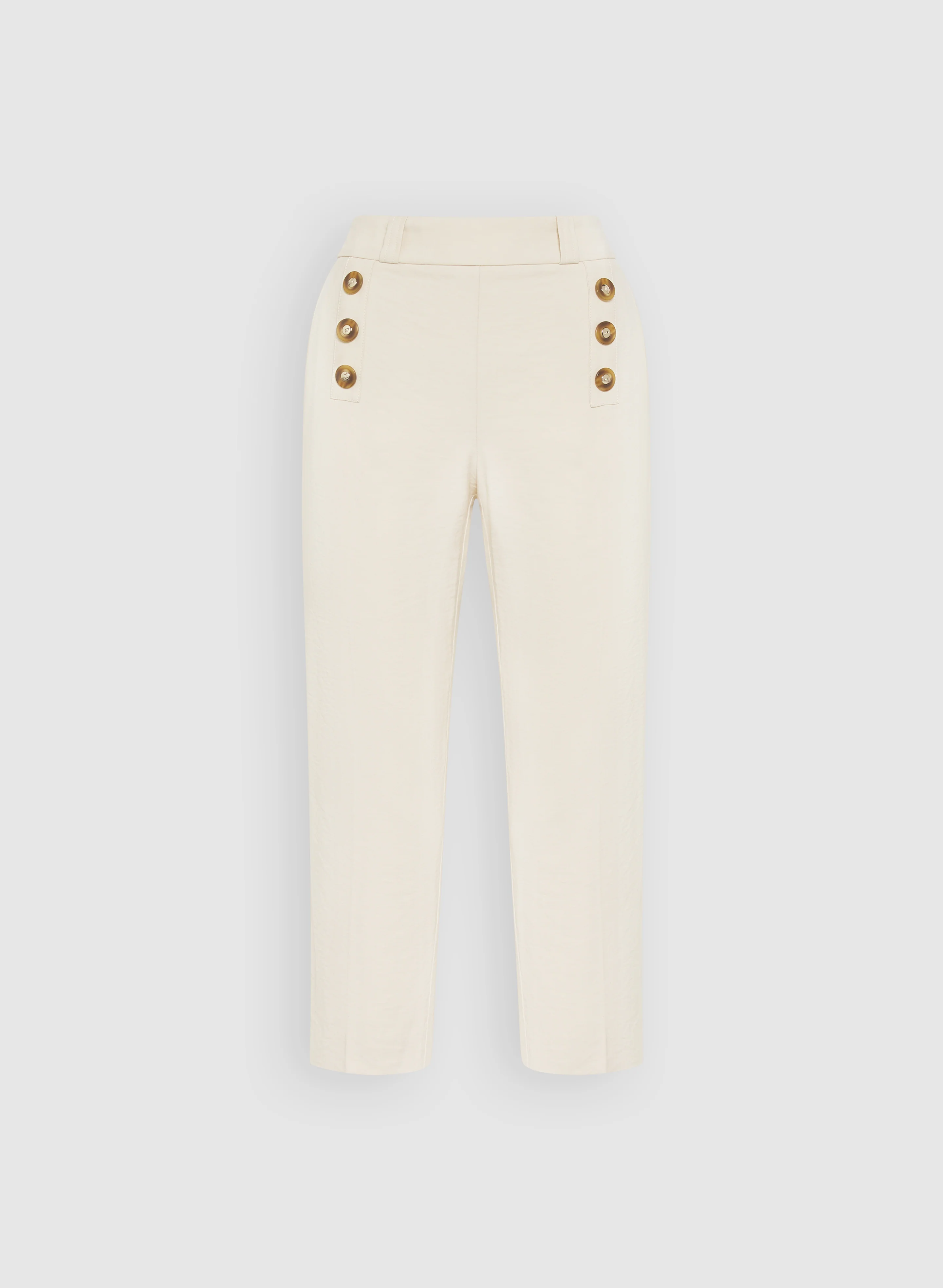 Button Detail Capris - Image 6