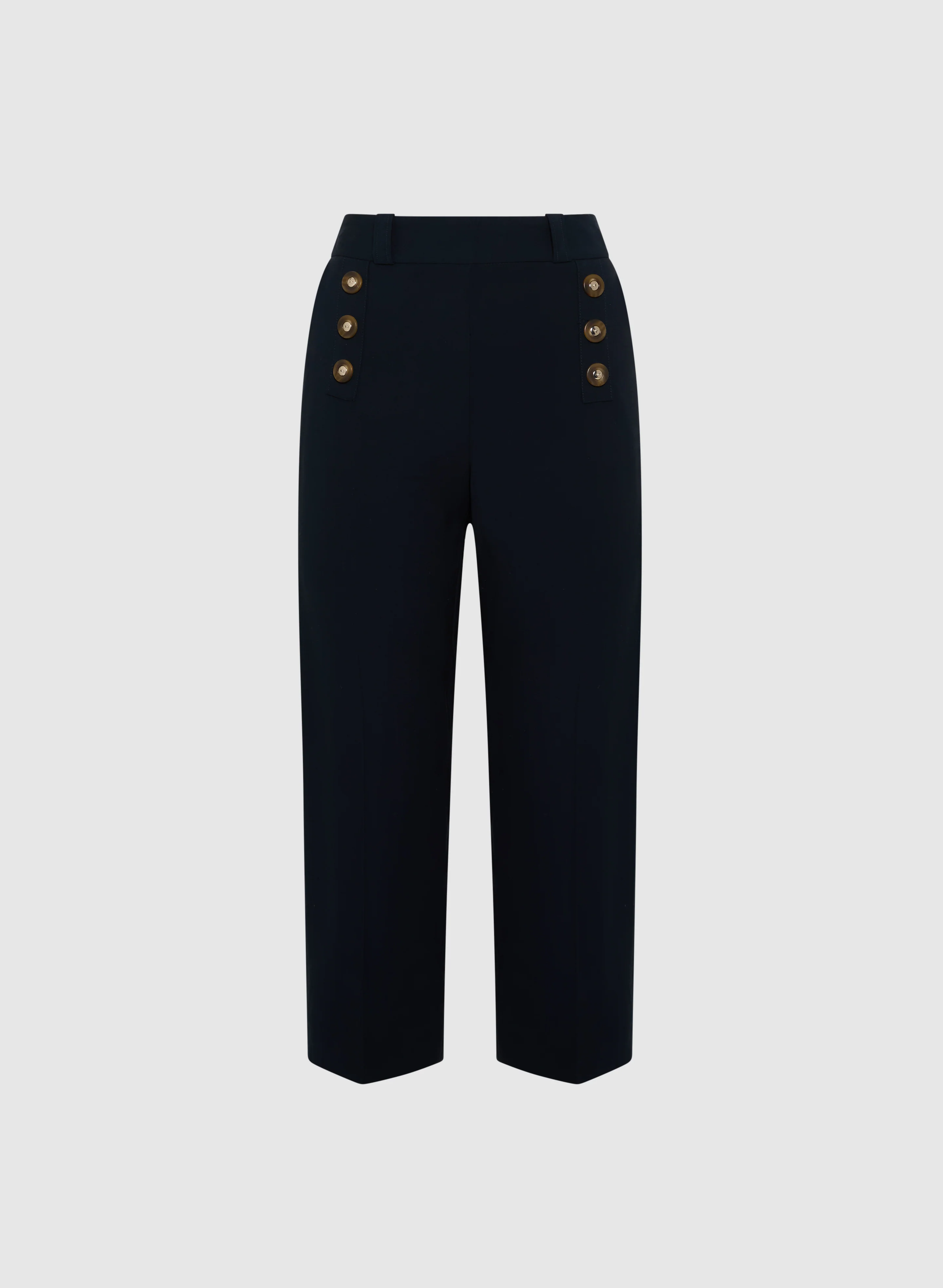 Button Detail Capris - Image 6