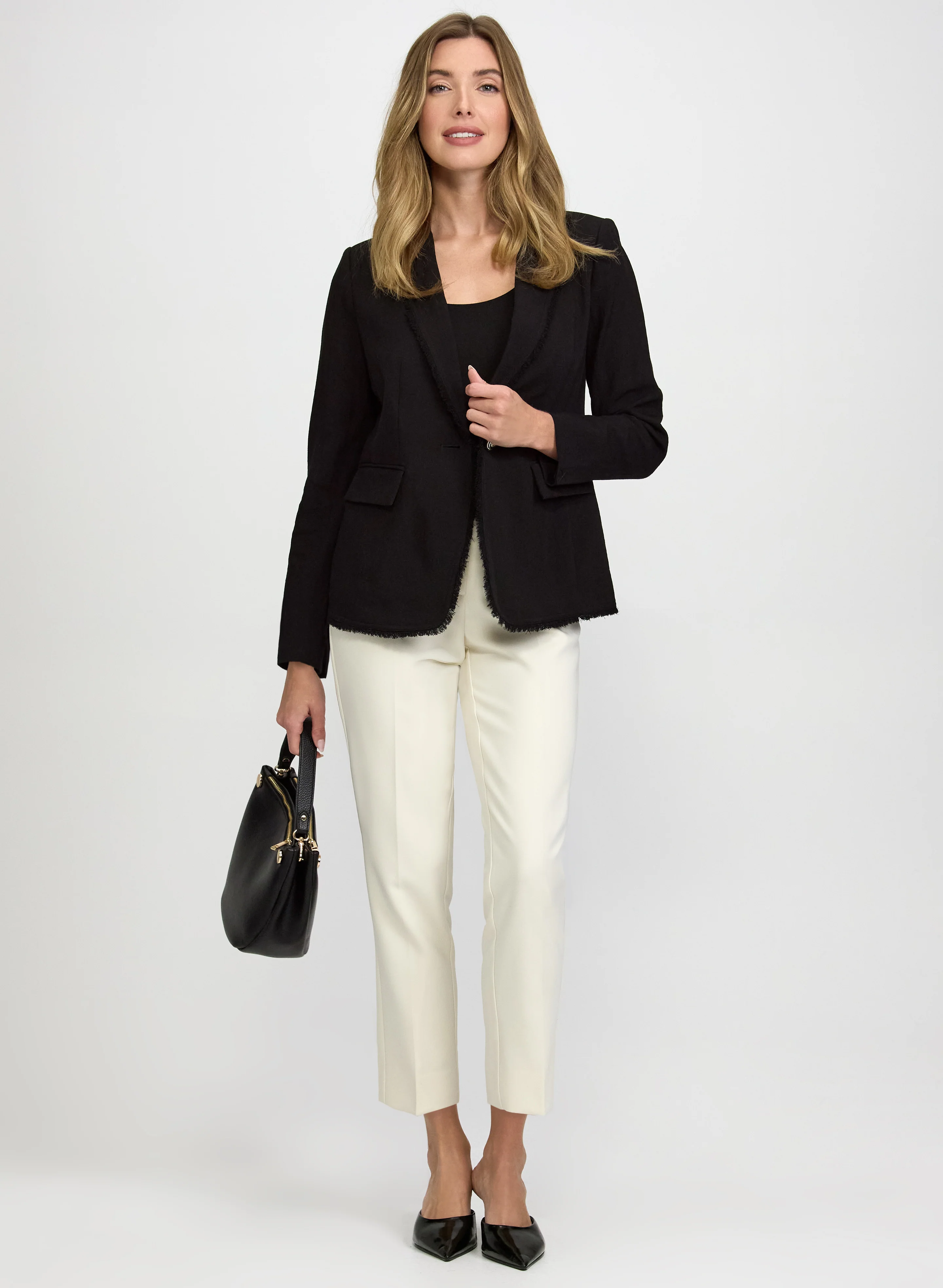 Fringe Detail Blazer - Image 3