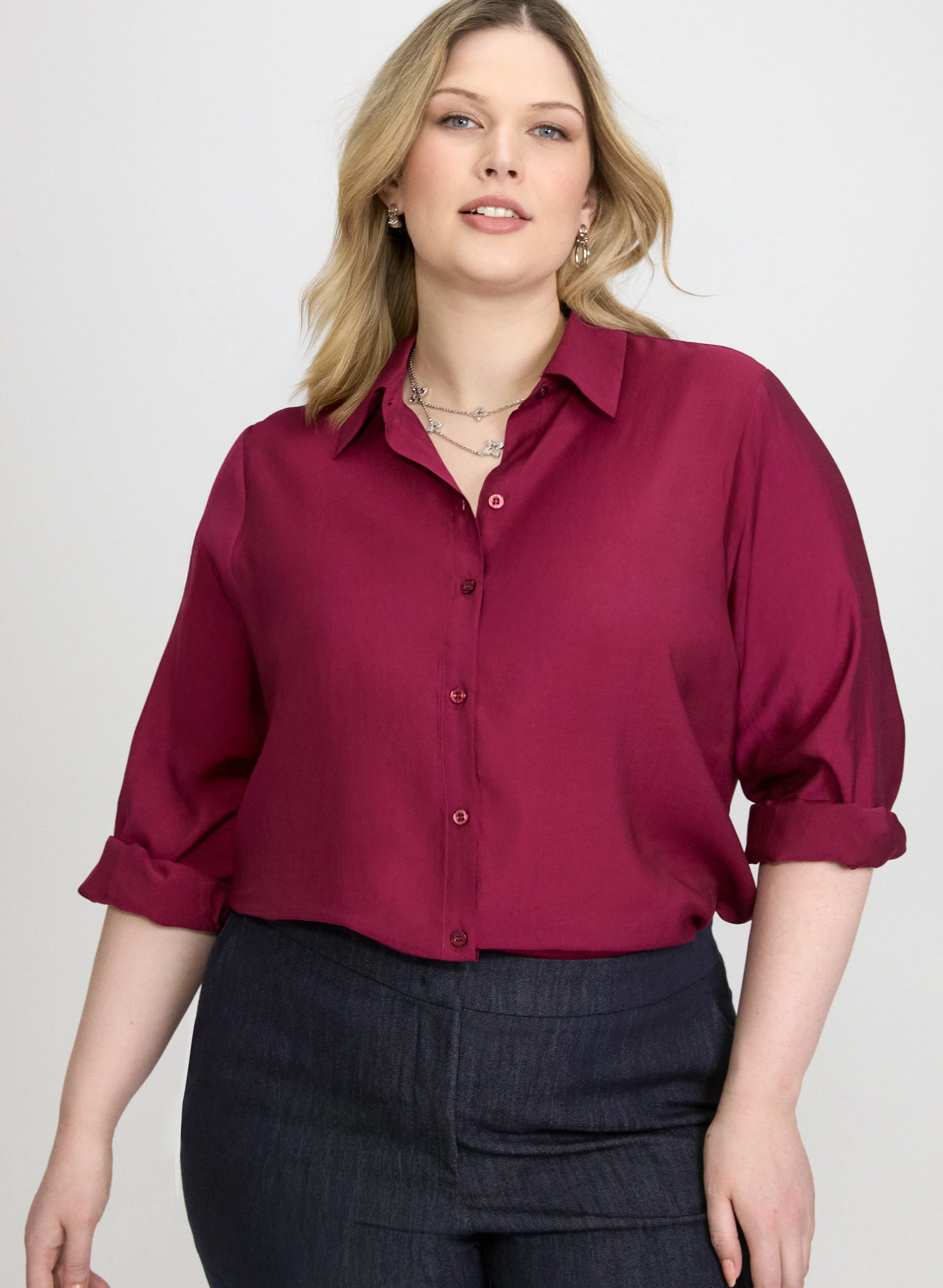 Button-Down Blouse