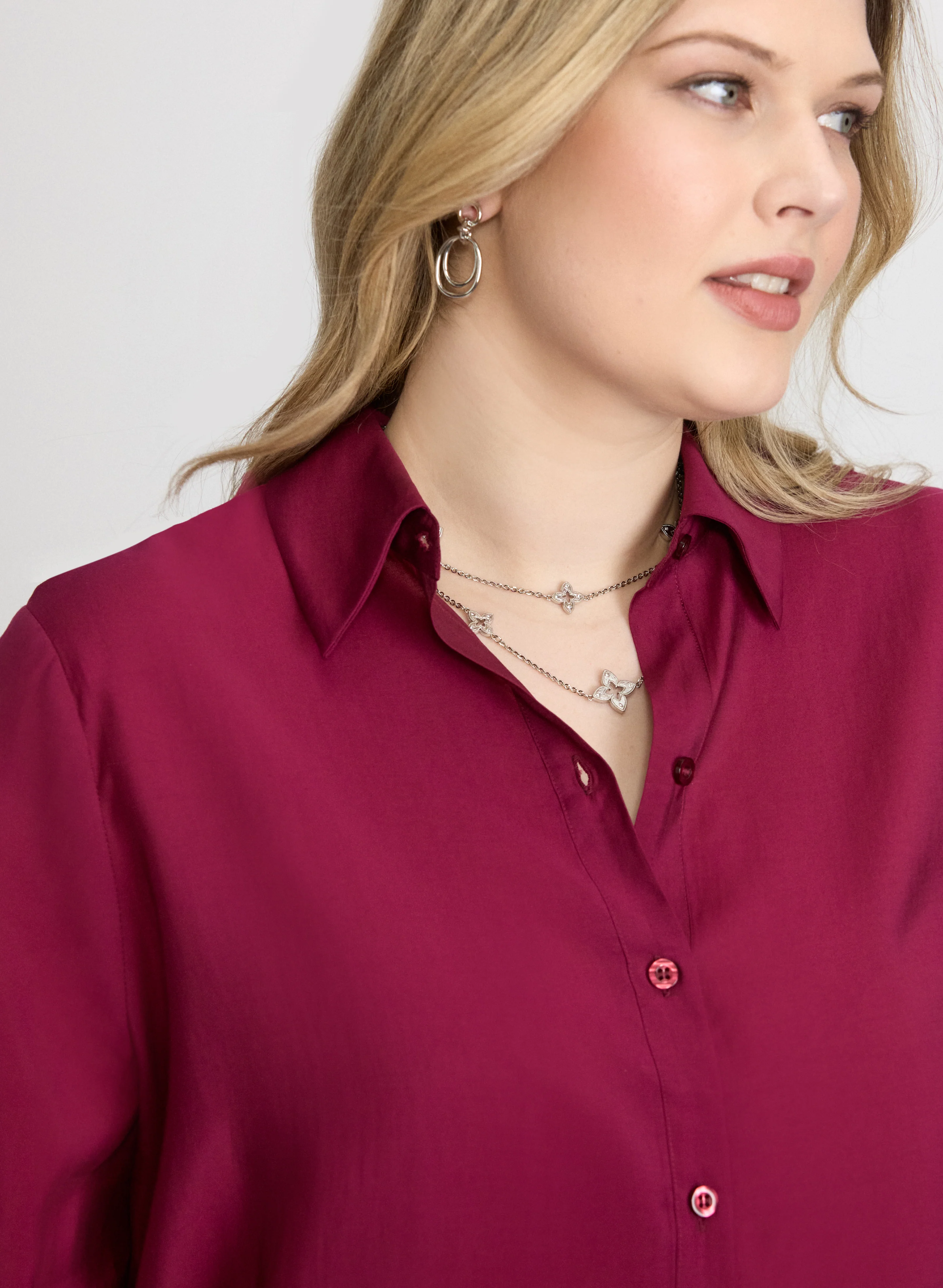 Button-Down Blouse - Image 2