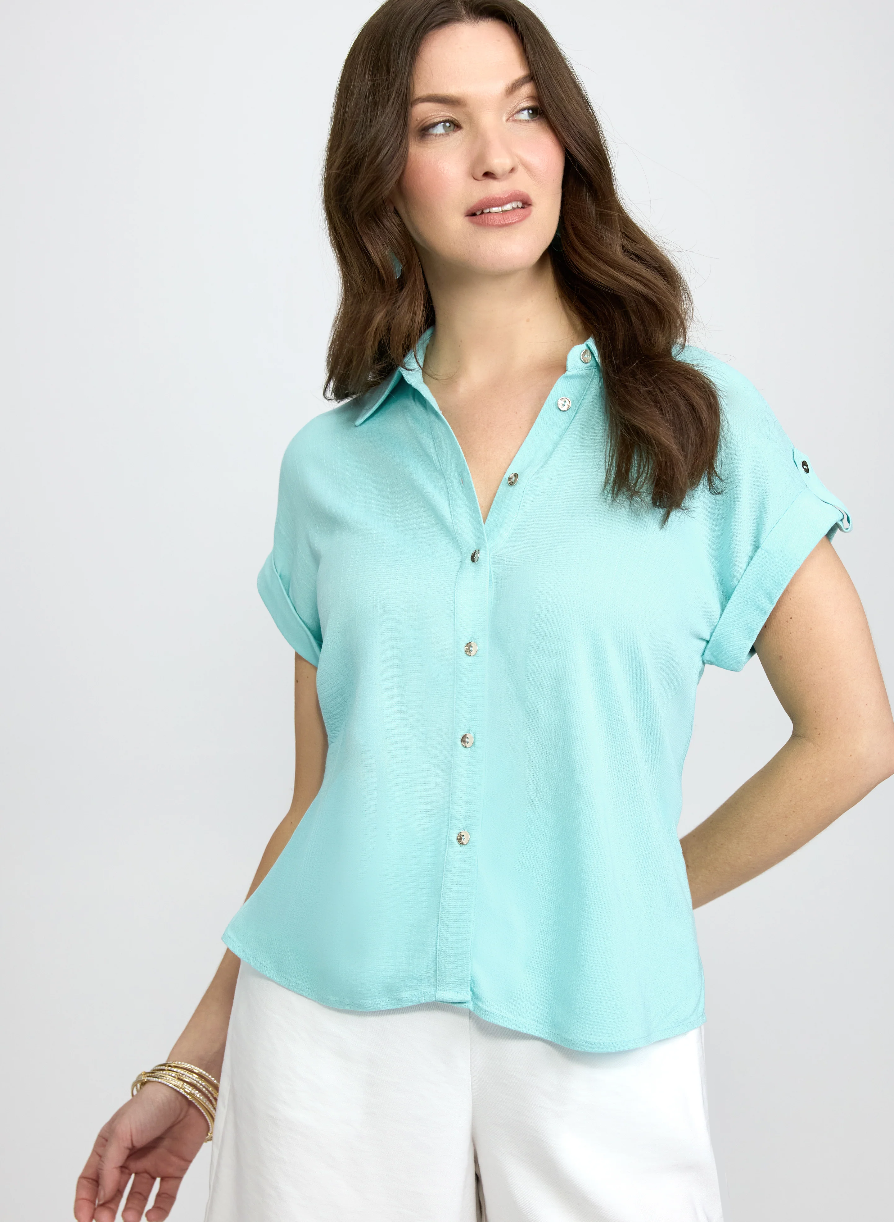 Button-Down Blouse