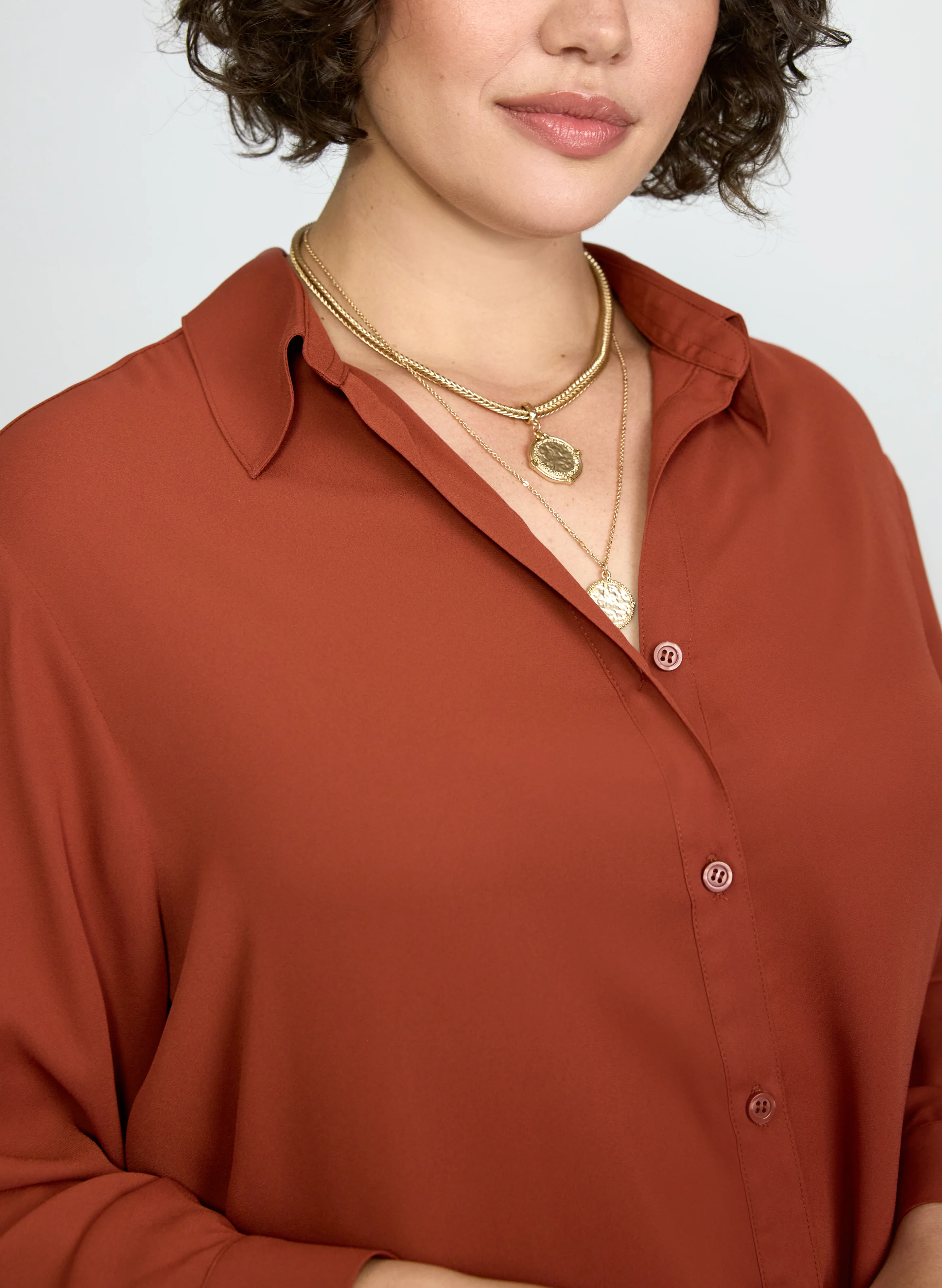 Button-Down Blouse - Image 4