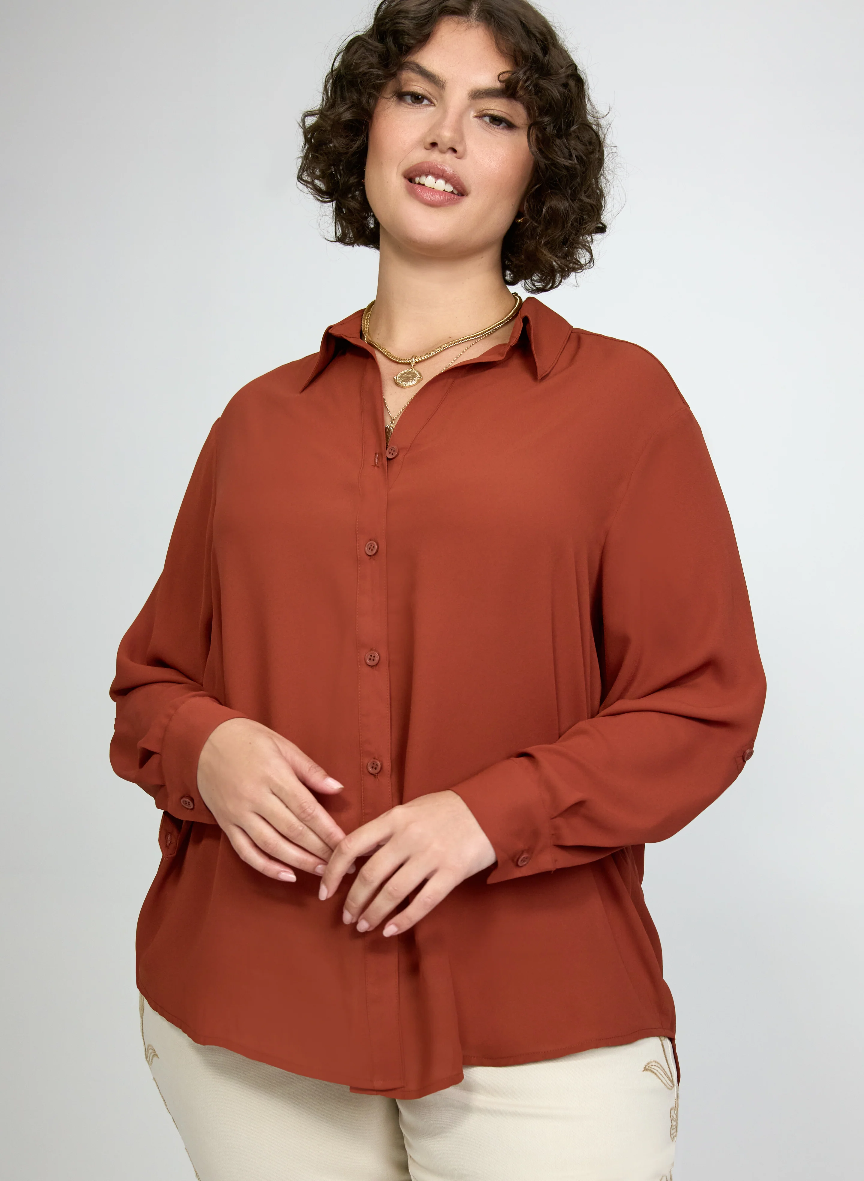 Button-Down Blouse - Image 8