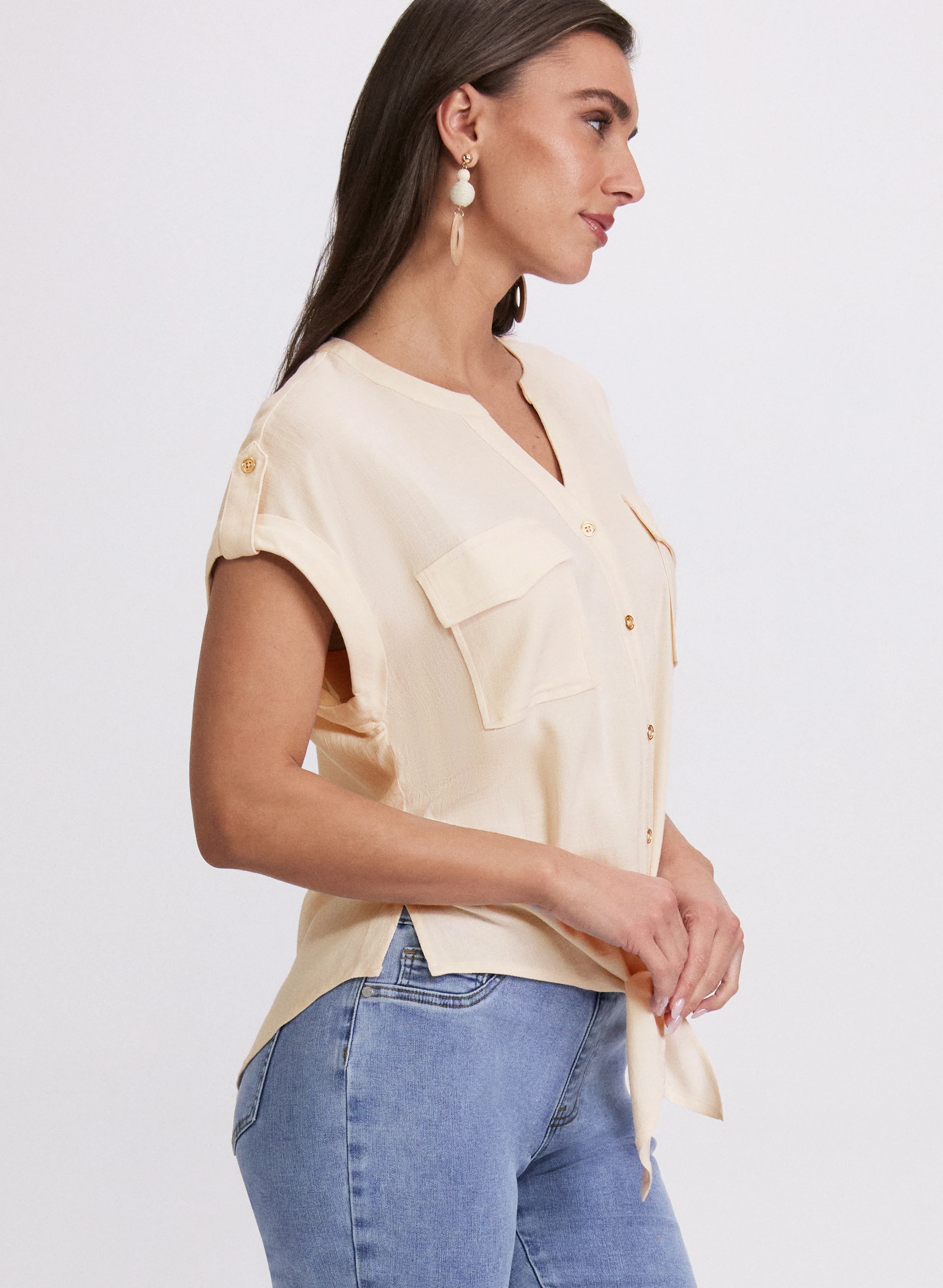 Button-Down Blouse - Image 4
