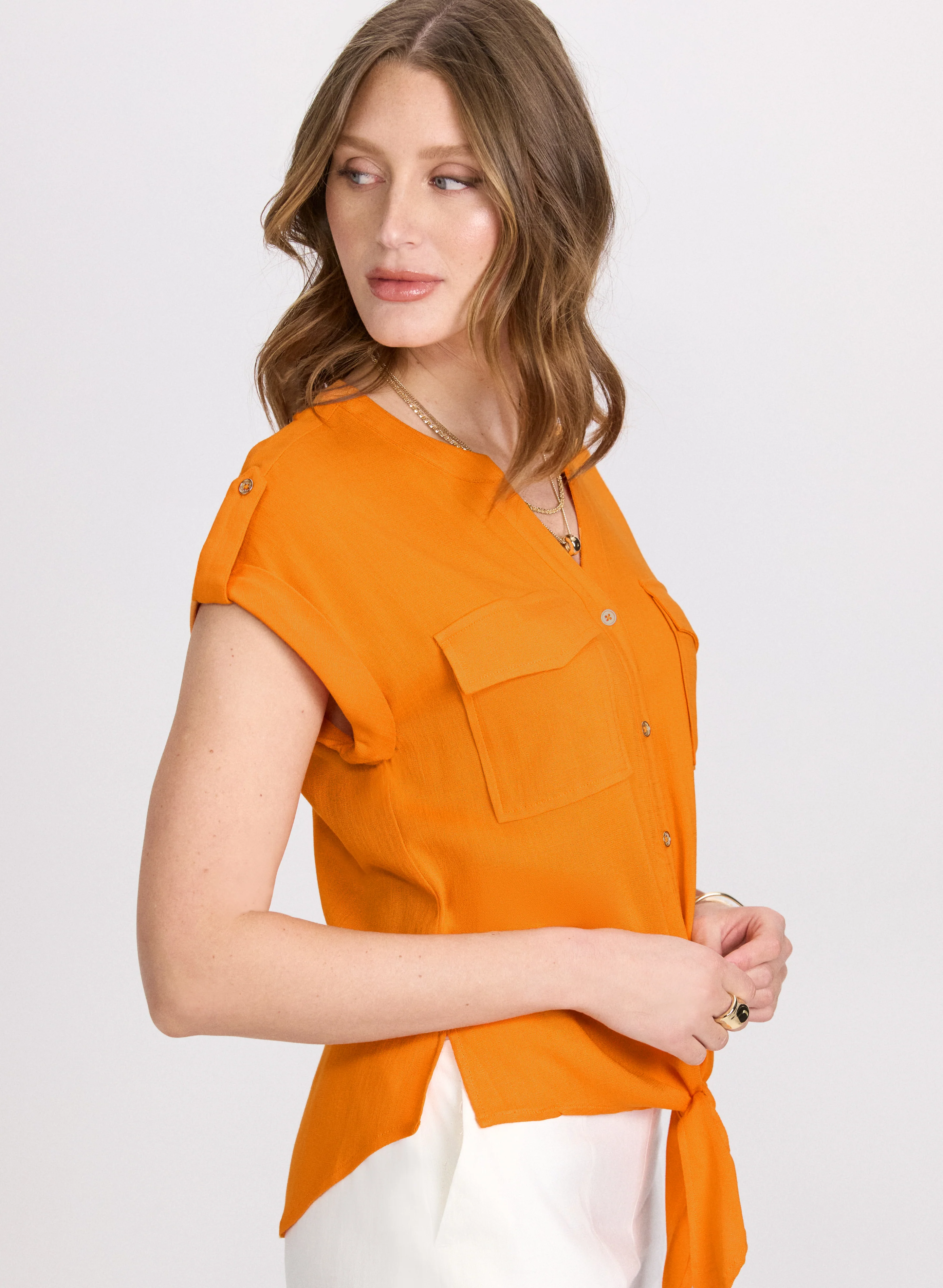 Button-Down Blouse - Image 4