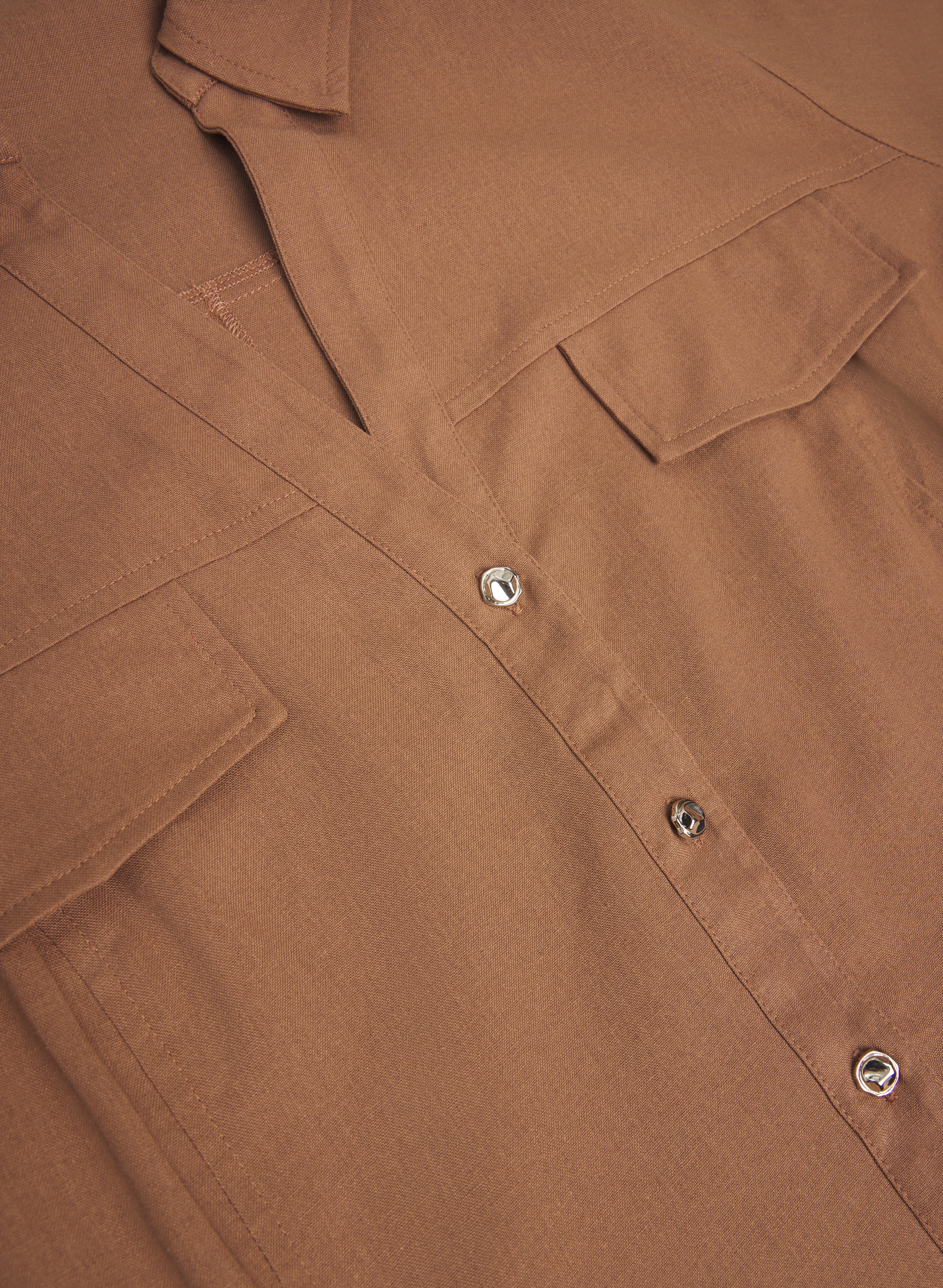 Button-Down Midi Dress - Image 7