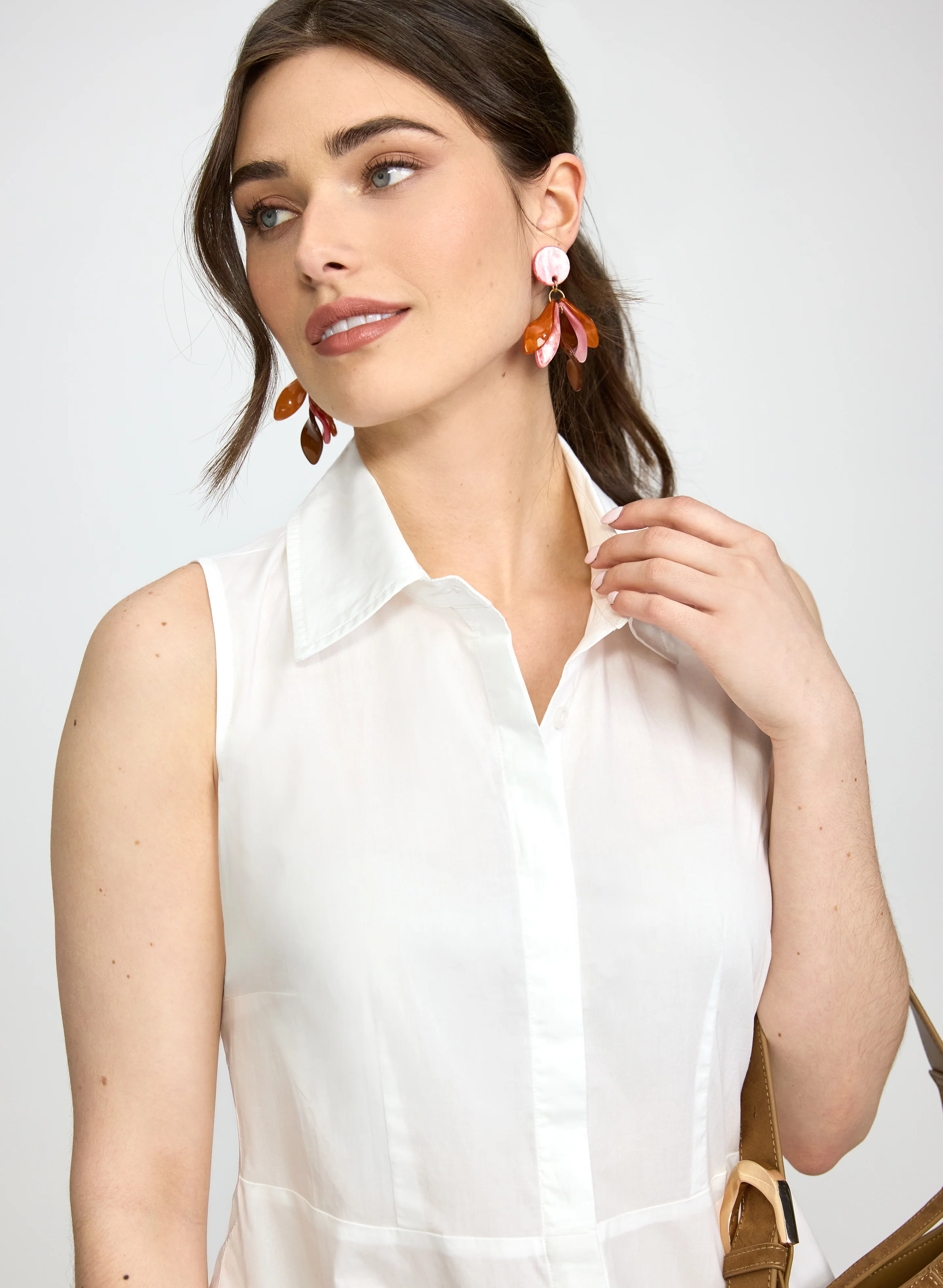 Button-Down Shirt Dress - Image 5
