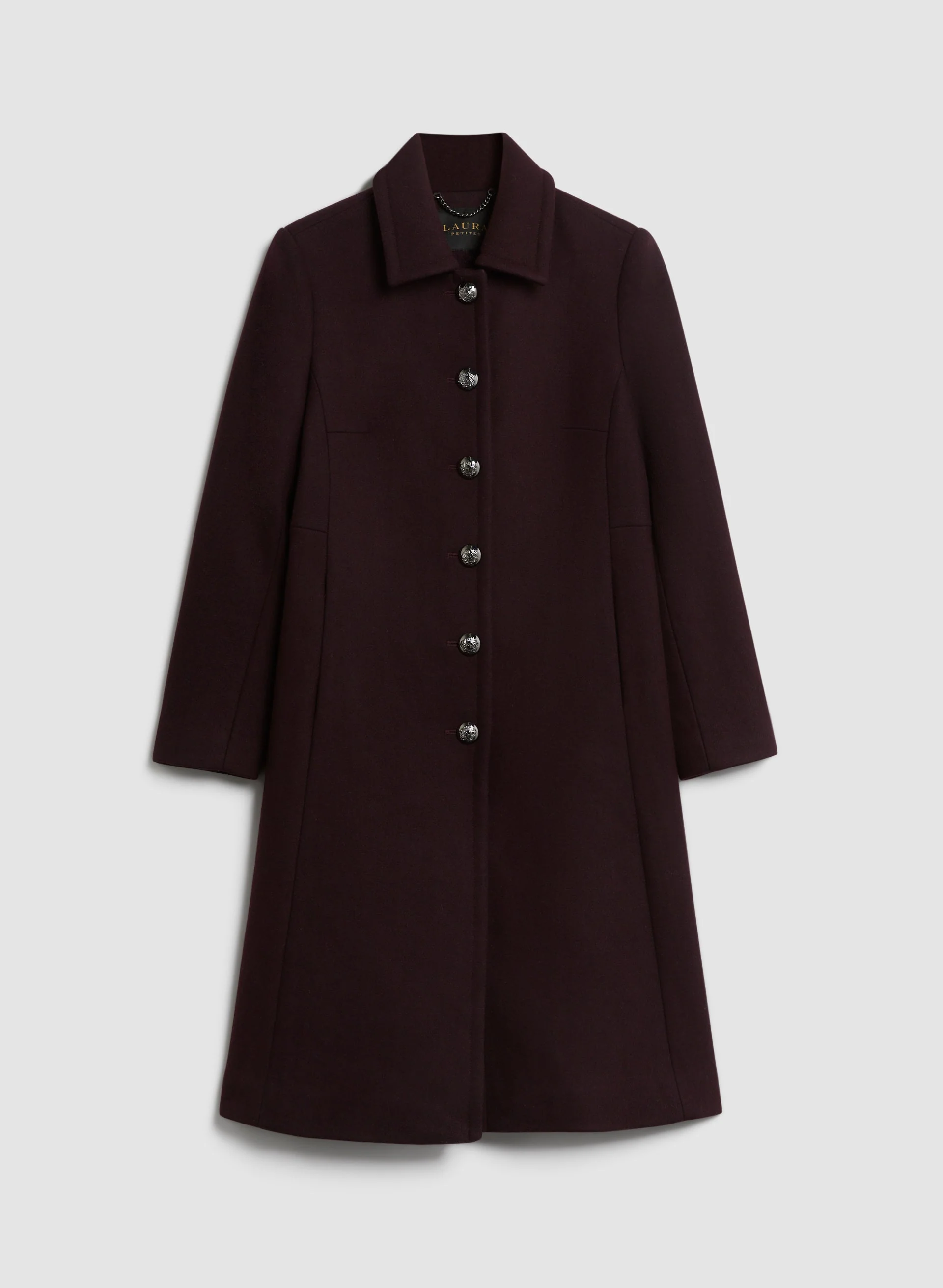 Button-Down Wool Blend Coat - Image 6
