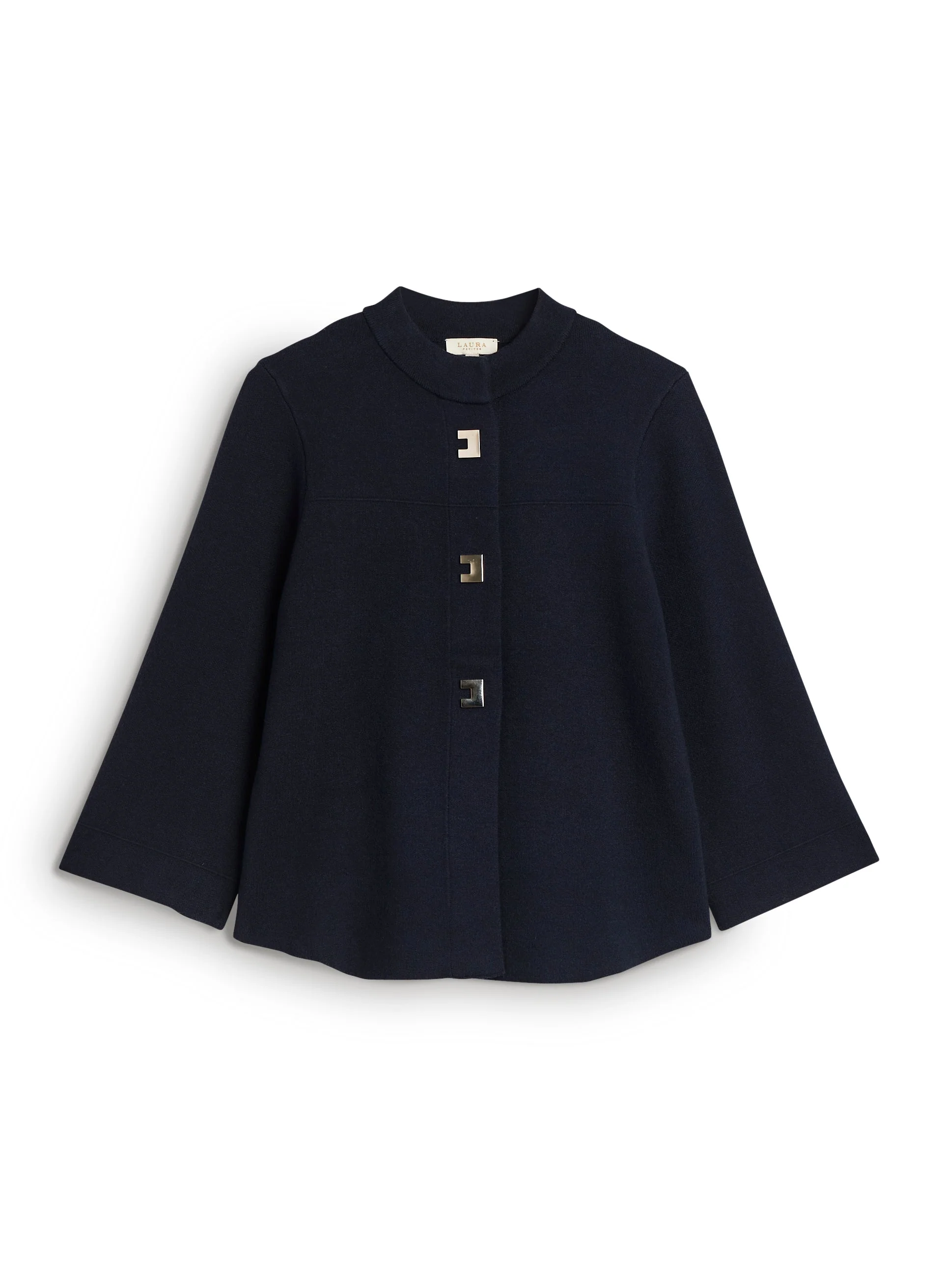 Button Front Trapeze Cardigan - Image 3