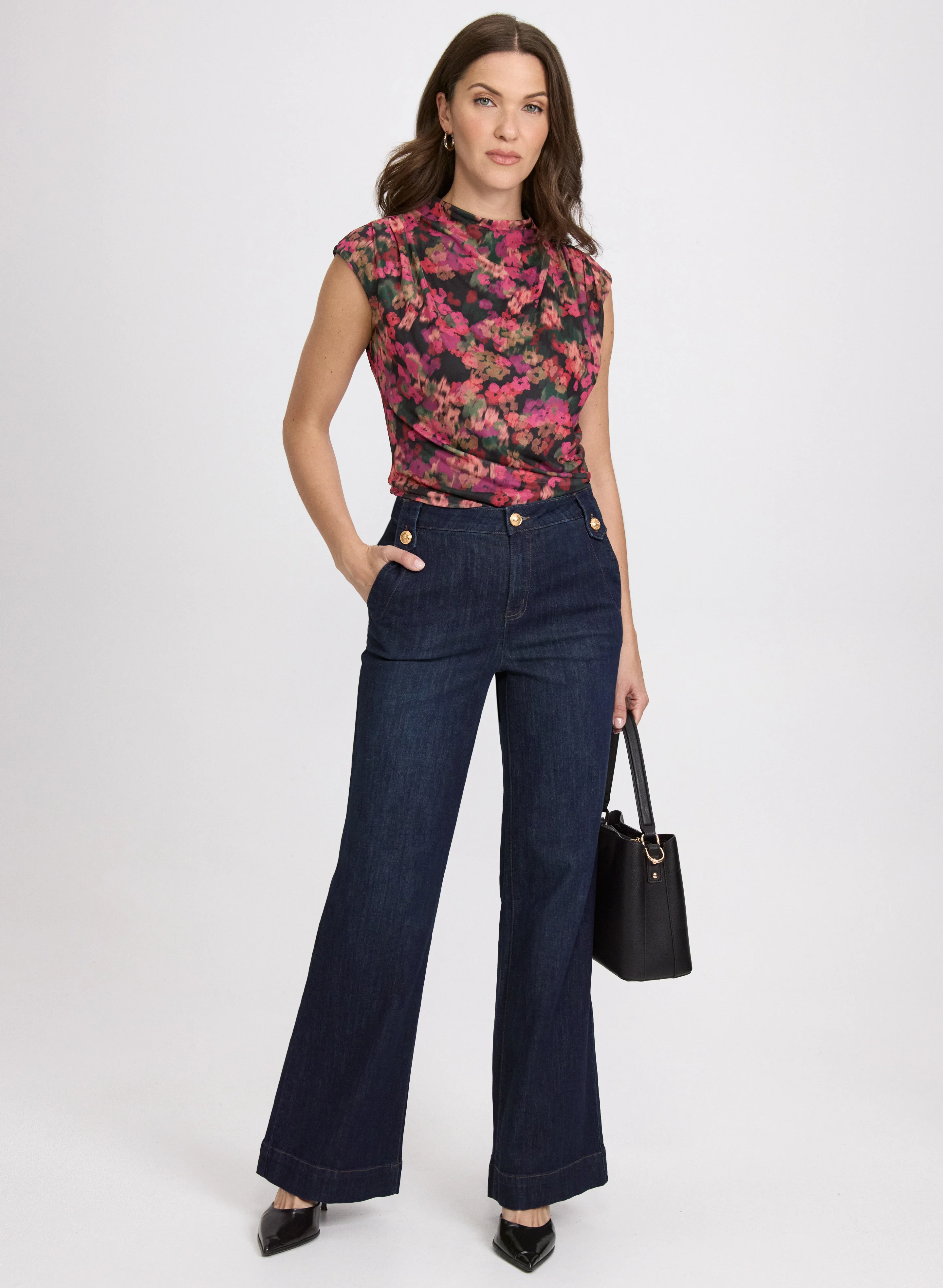 Button Tab Jeans - Image 3