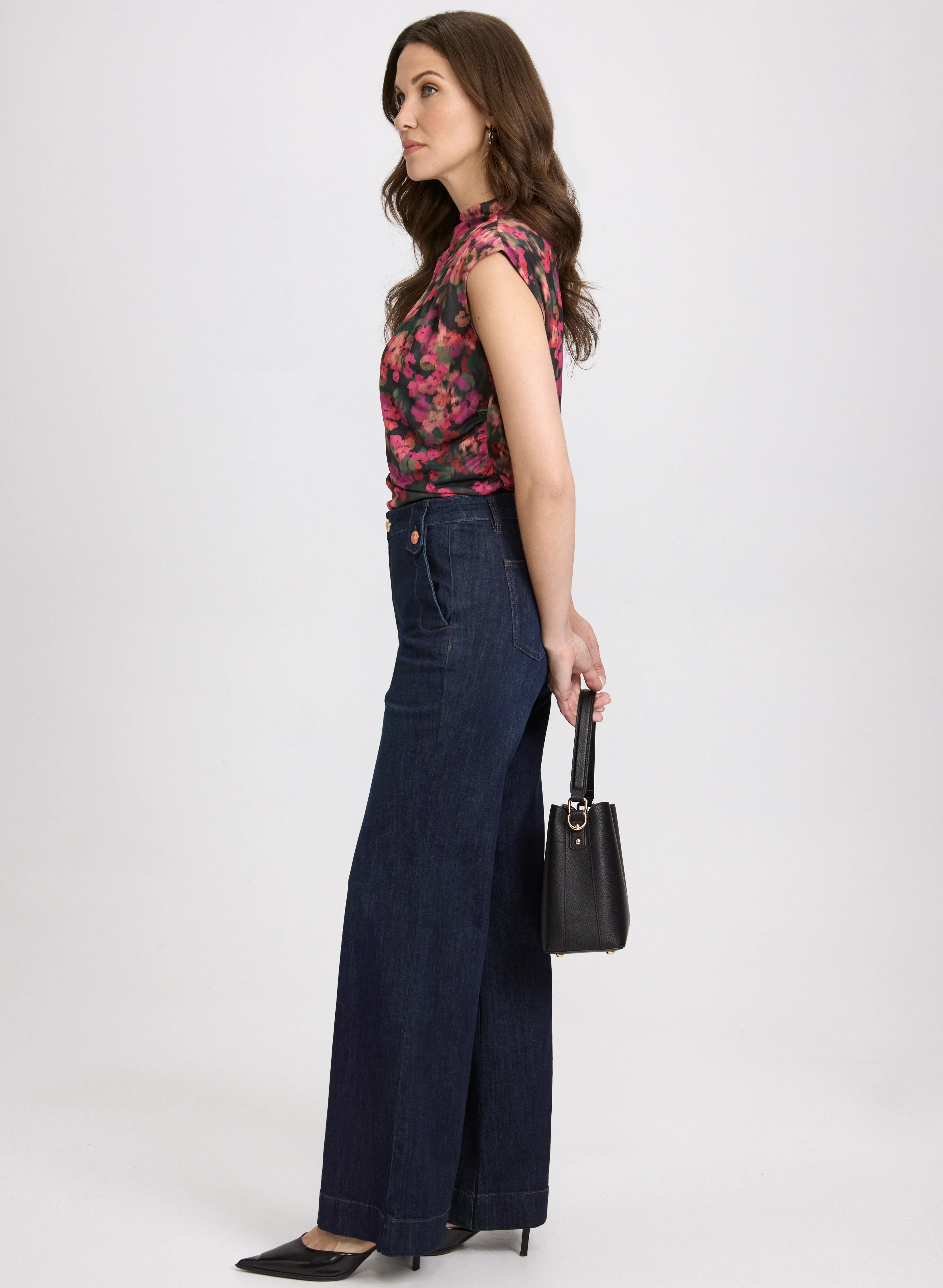 Button Tab Jeans - Image 5