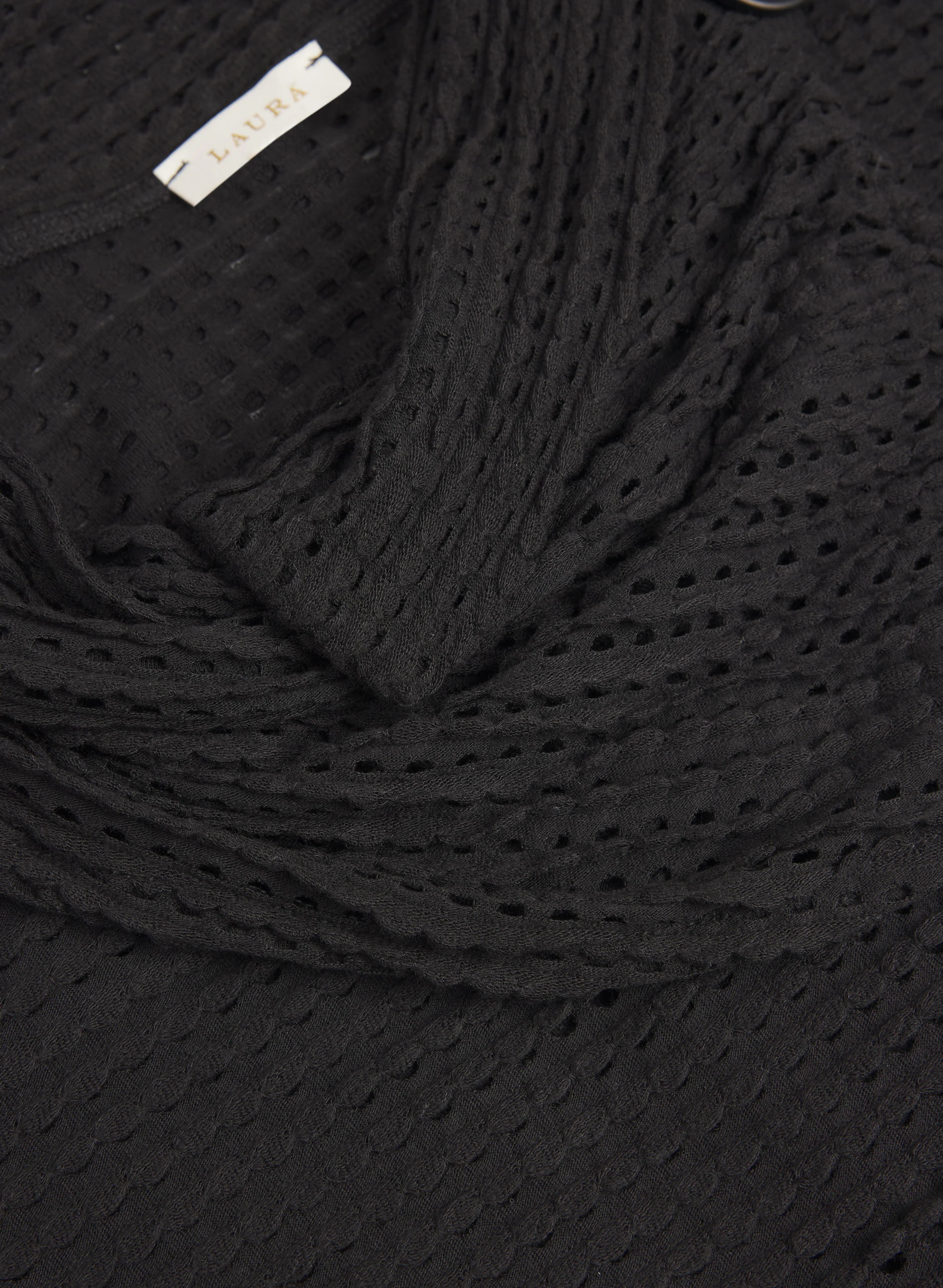 Buttoned Crochet Top - Image 7