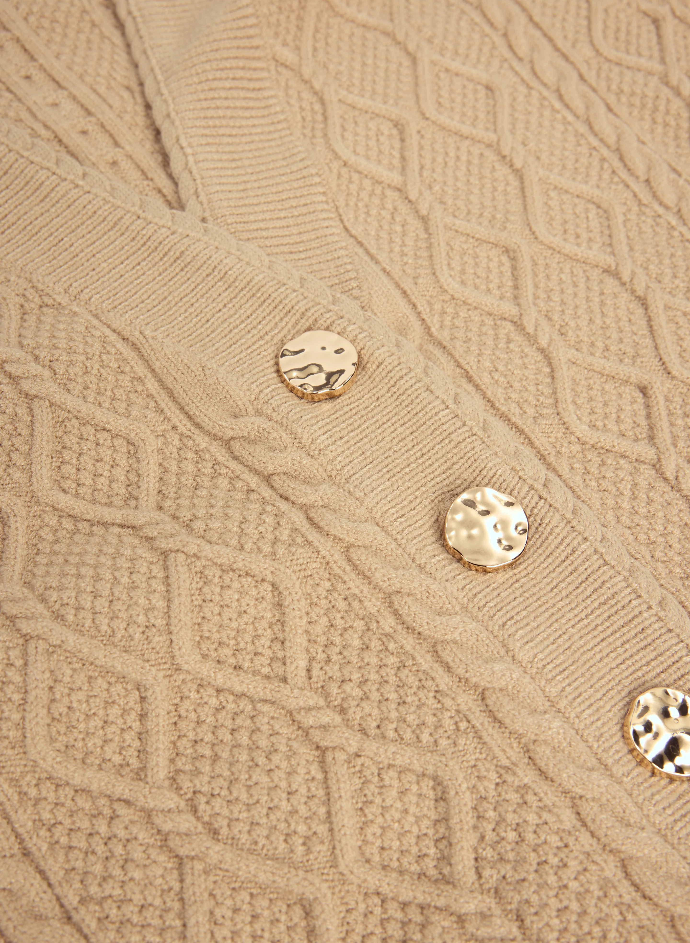 Cable Knit Cardigan - Image 8