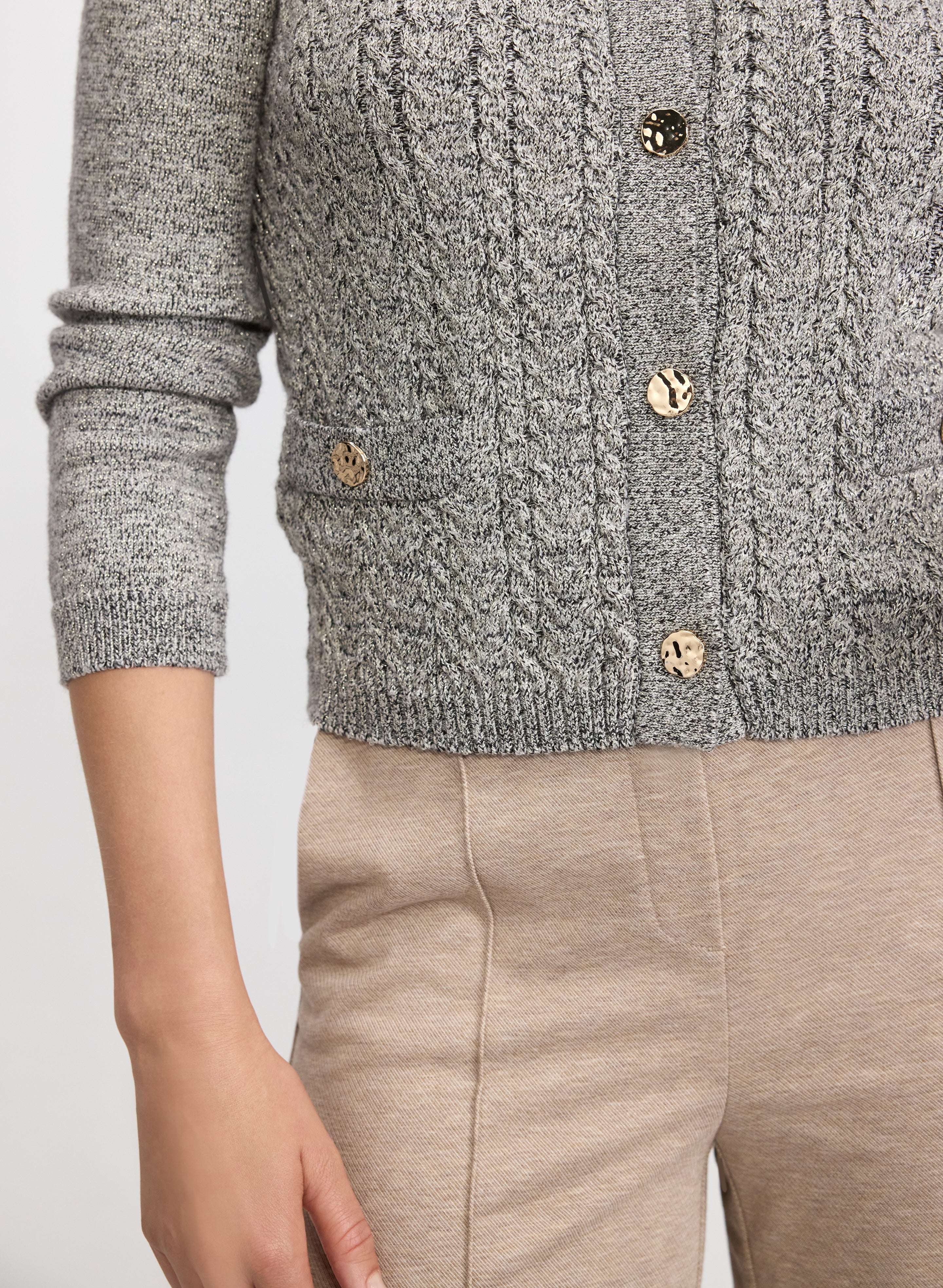 Cable Knit Cardigan - Image 8