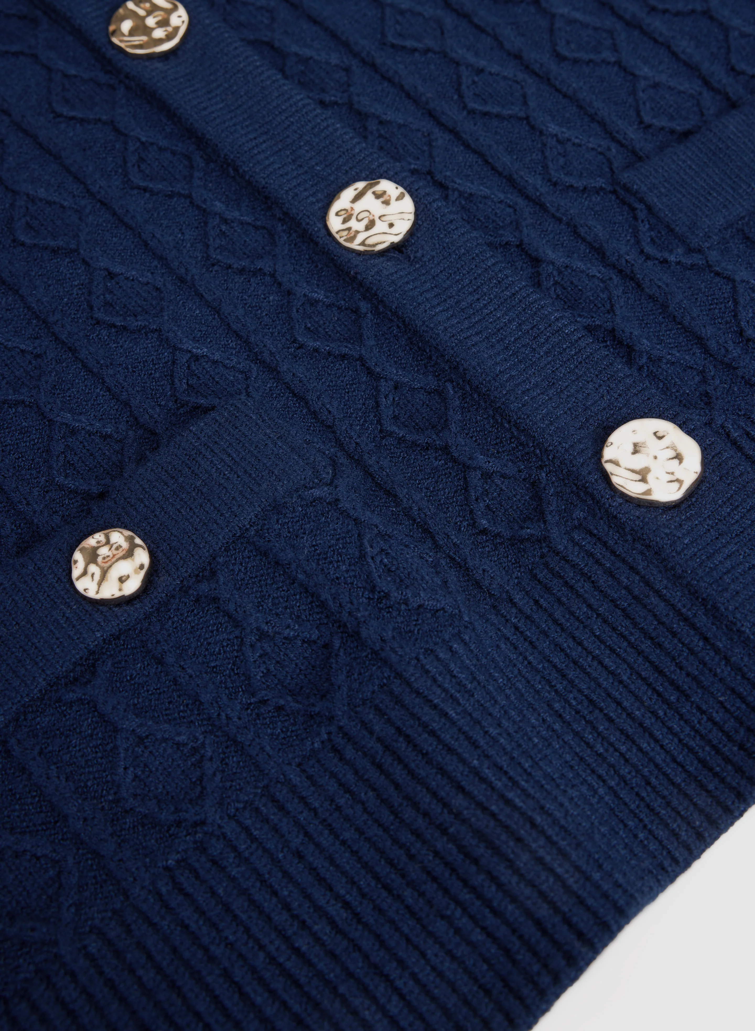 Cable Knit Cardigan - Image 7