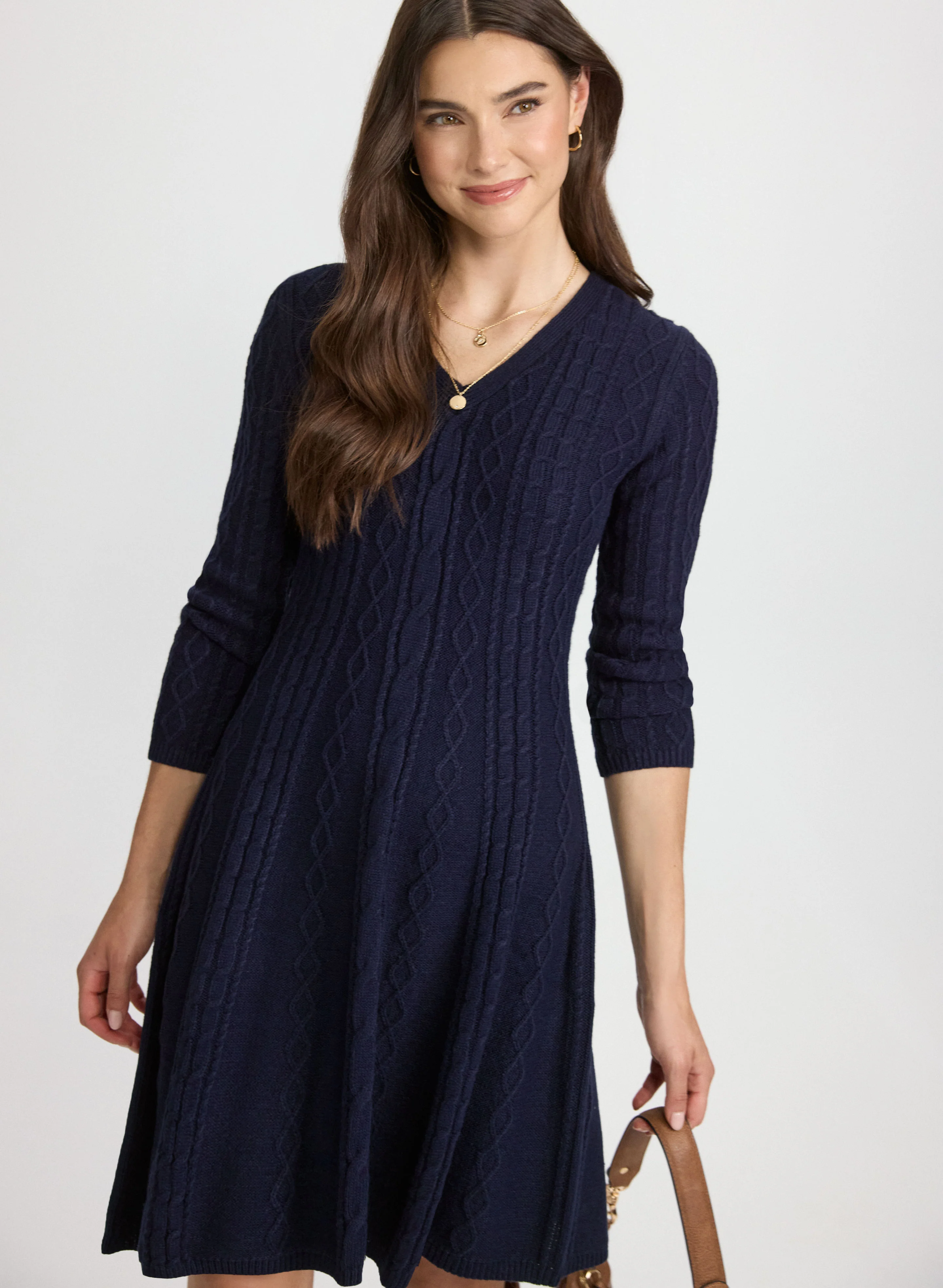 Cable Knit Dress - Image 4