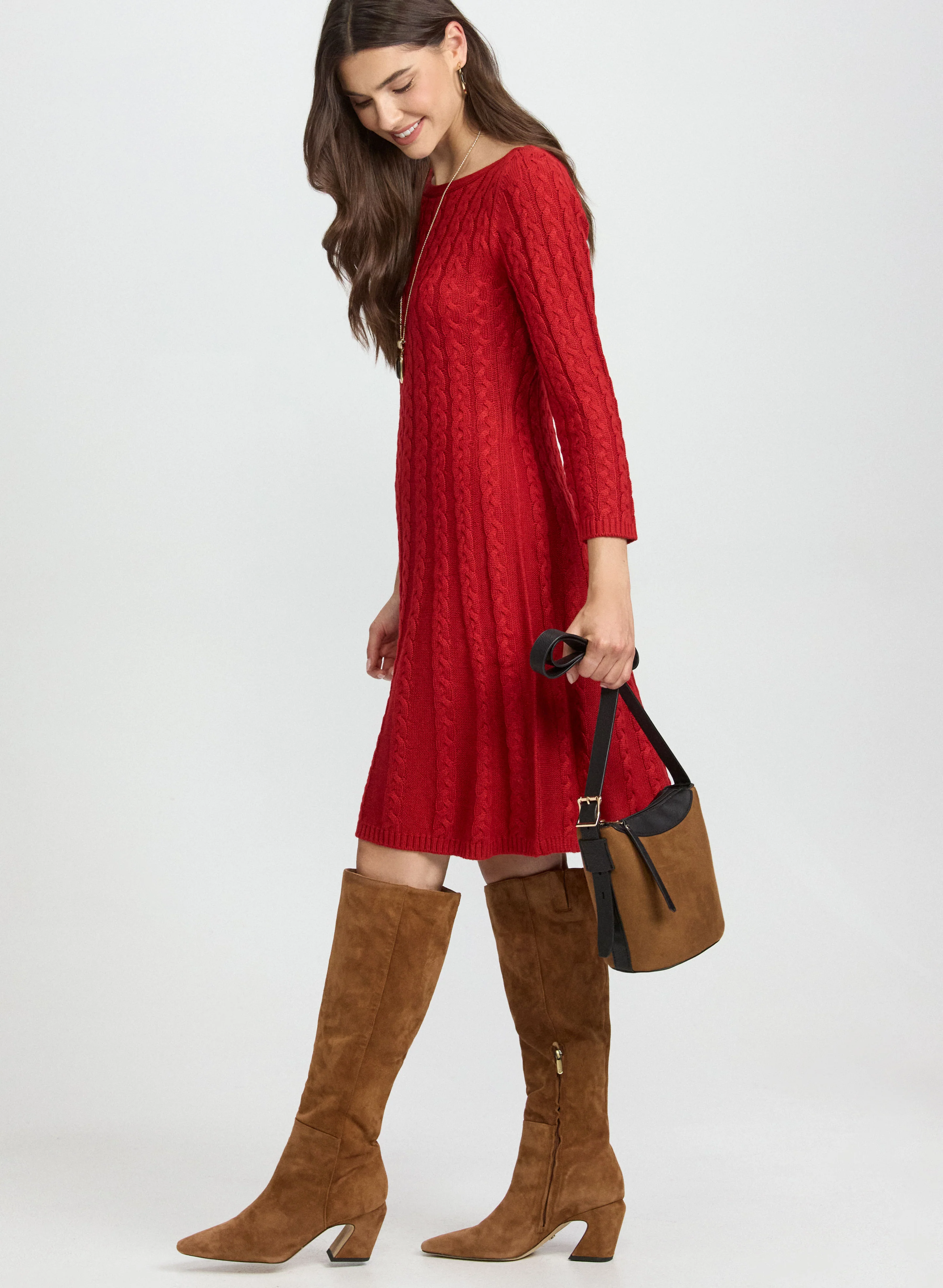 Cable Knit Dress - Image 2