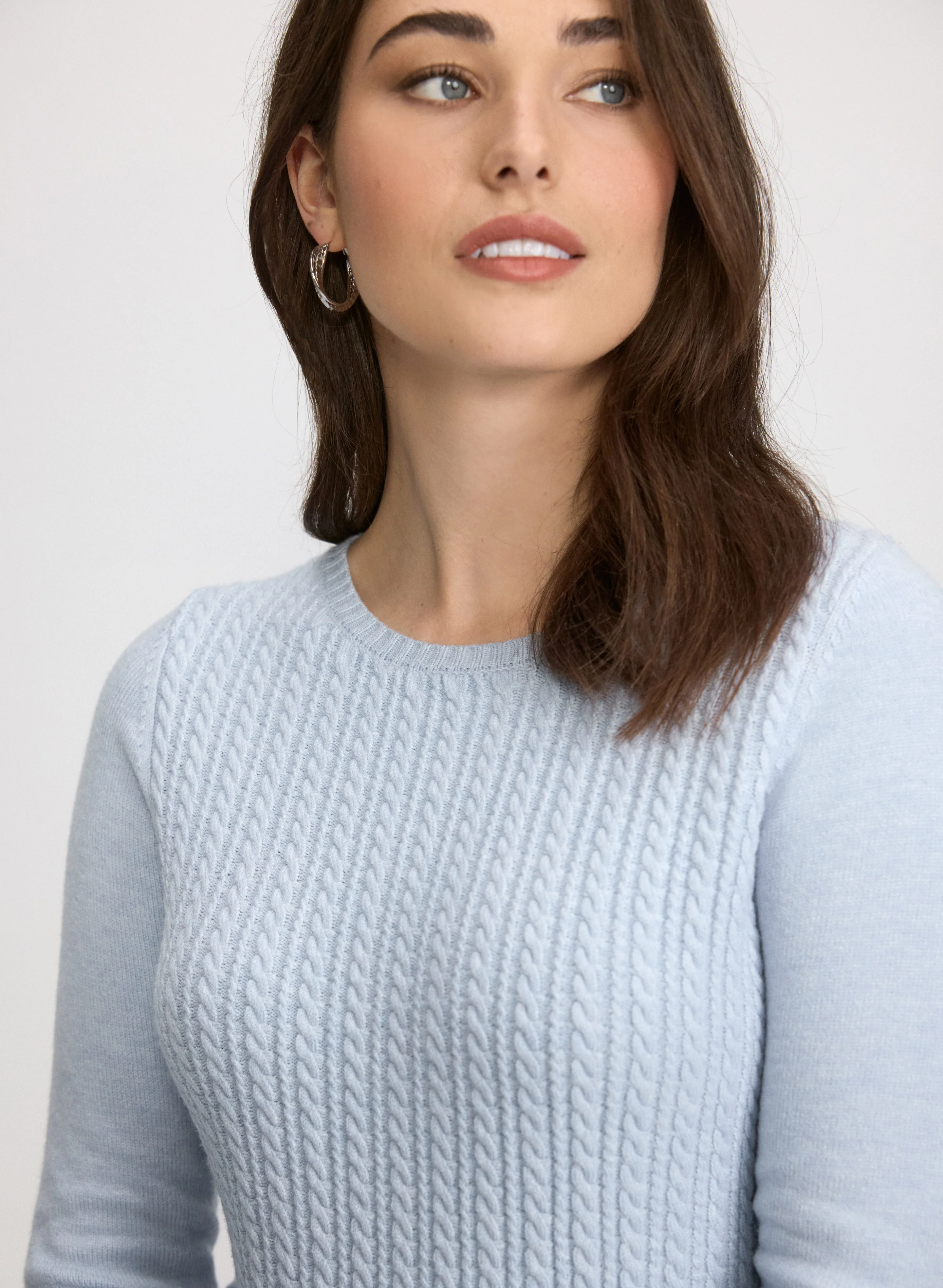Cable Knit Sweater - Image 2