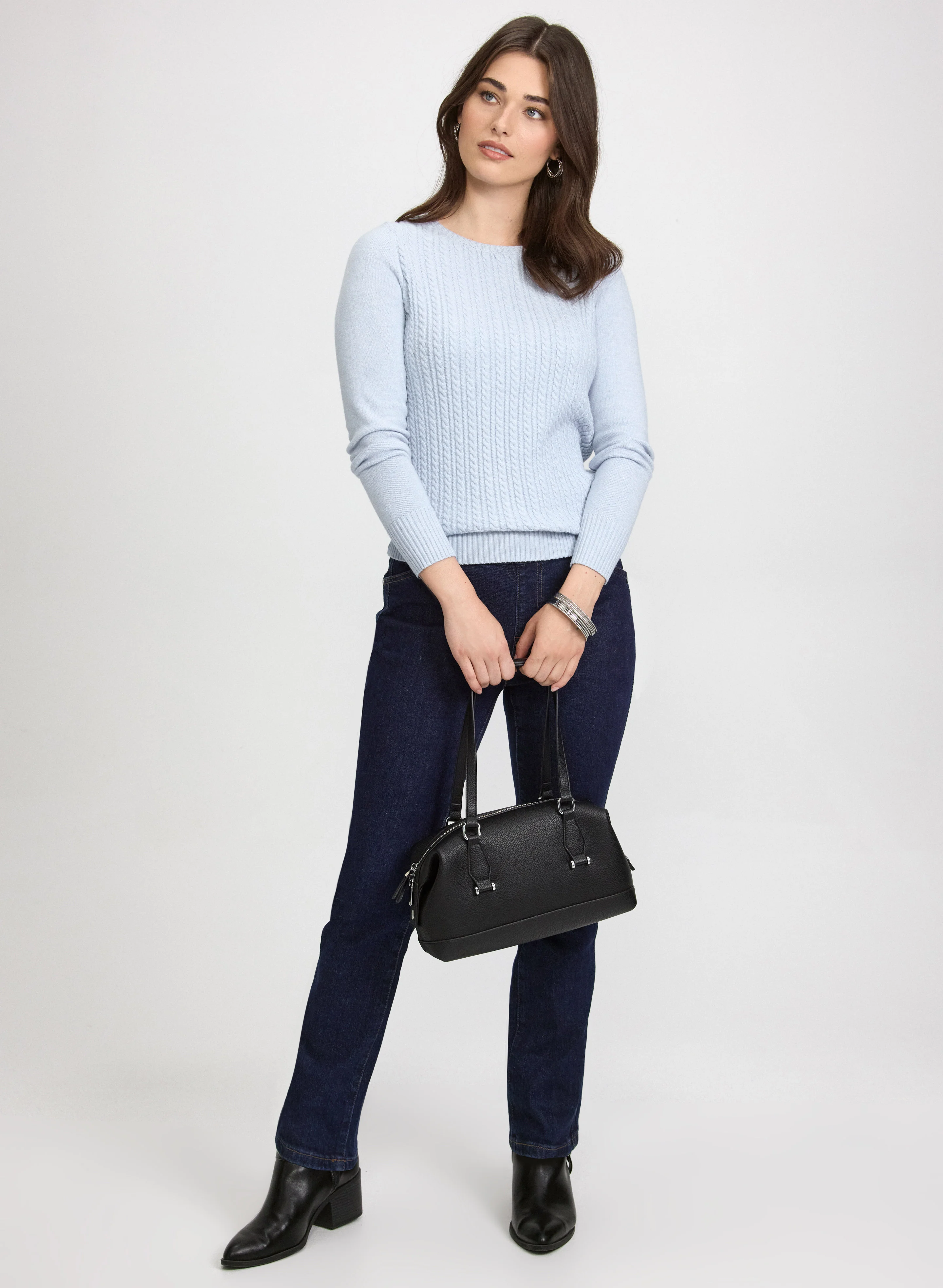 Cable Knit Sweater - Image 3