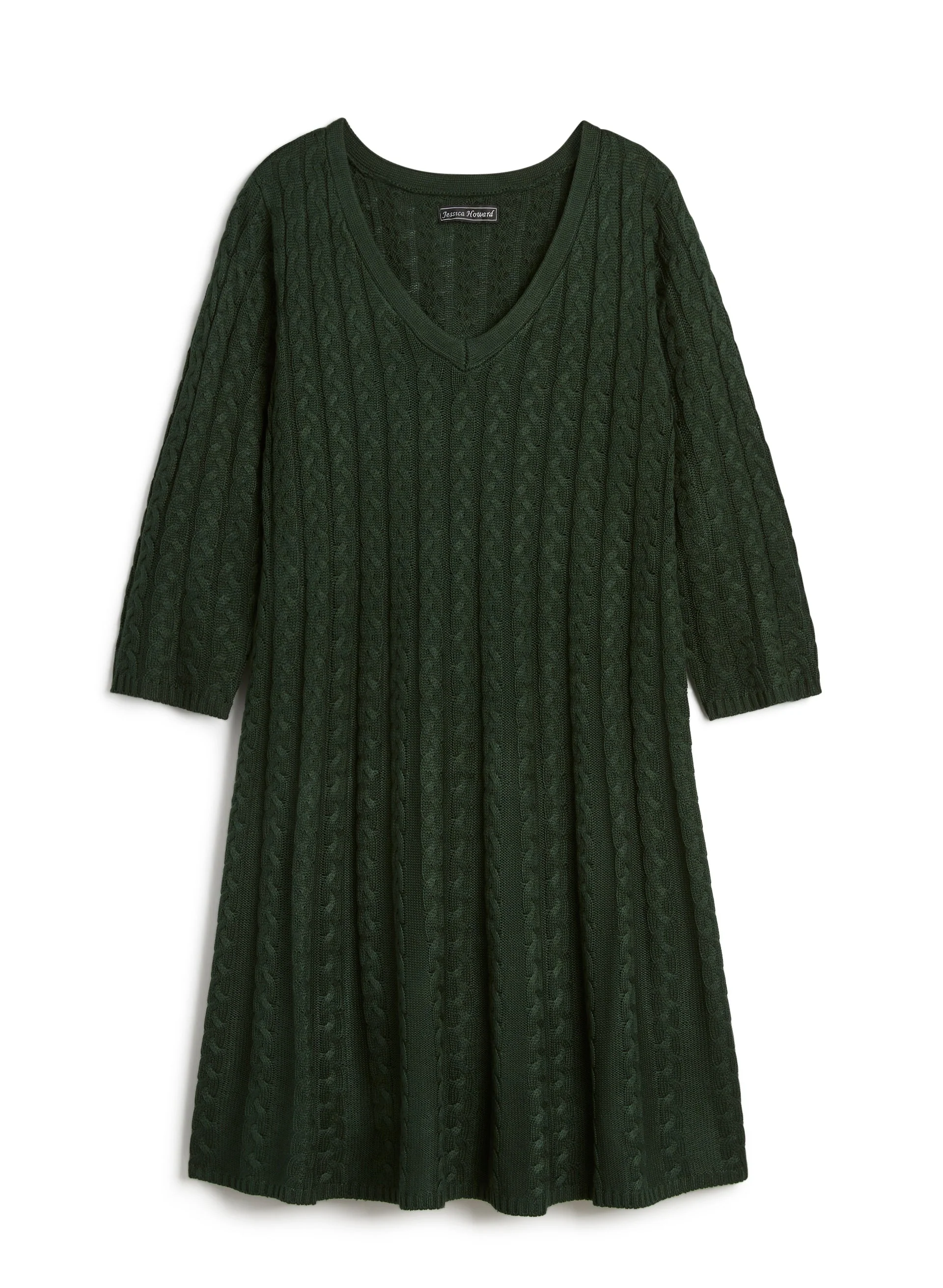Cable Knit Sweater Dress - Image 3