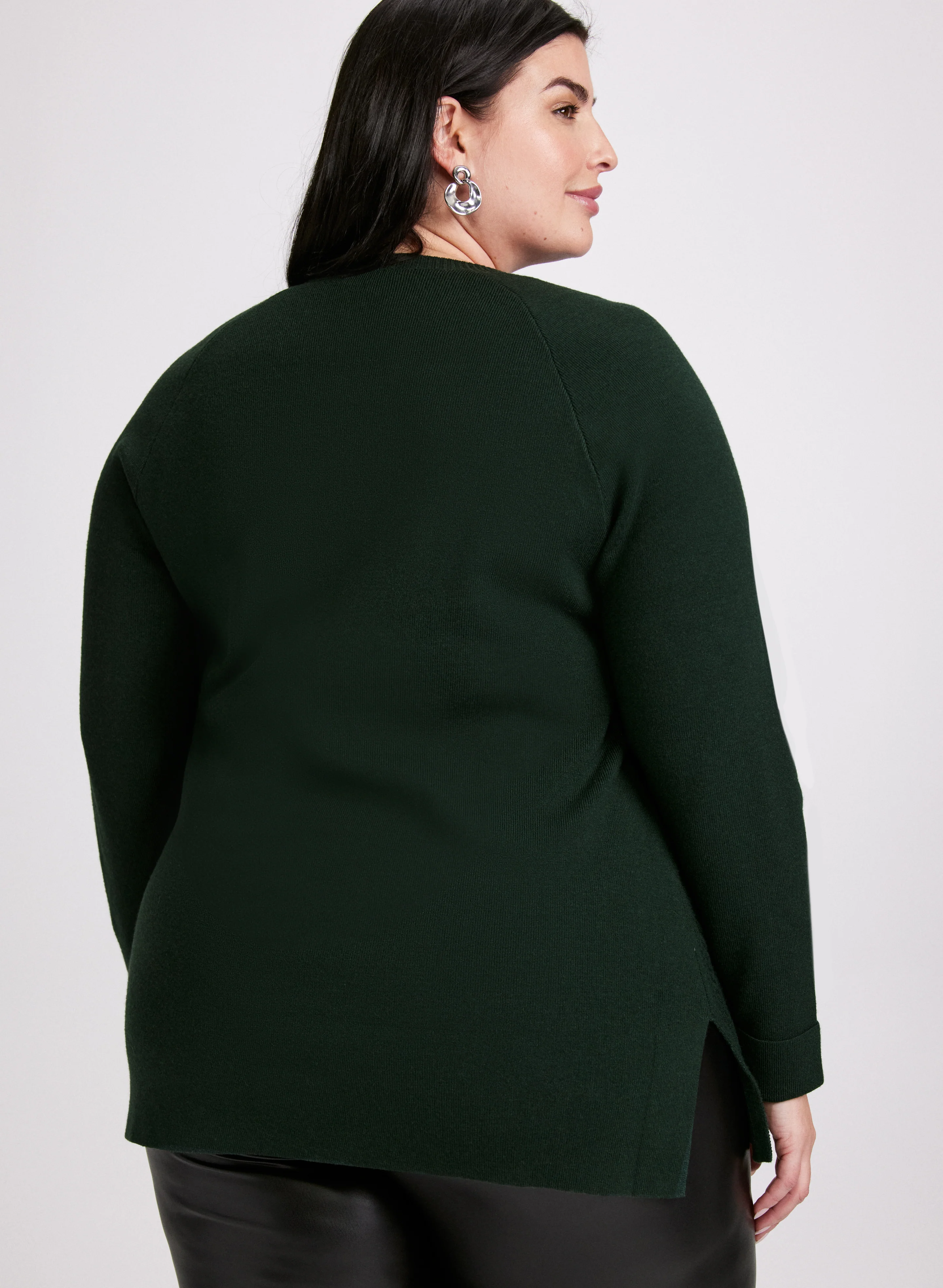 Cable Knit Tunic Sweater - Image 4