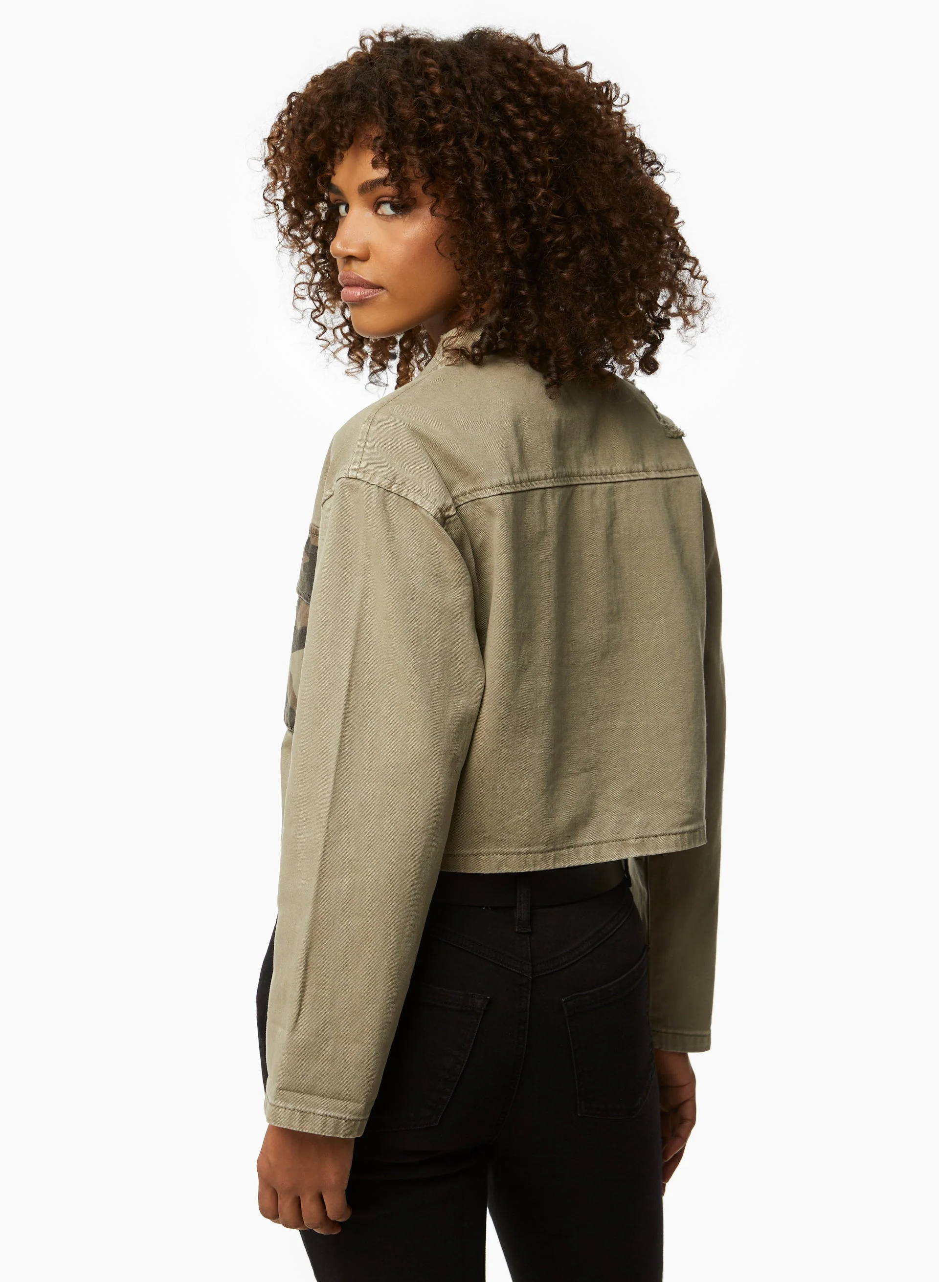 Camouflage Print Jacket - Image 2