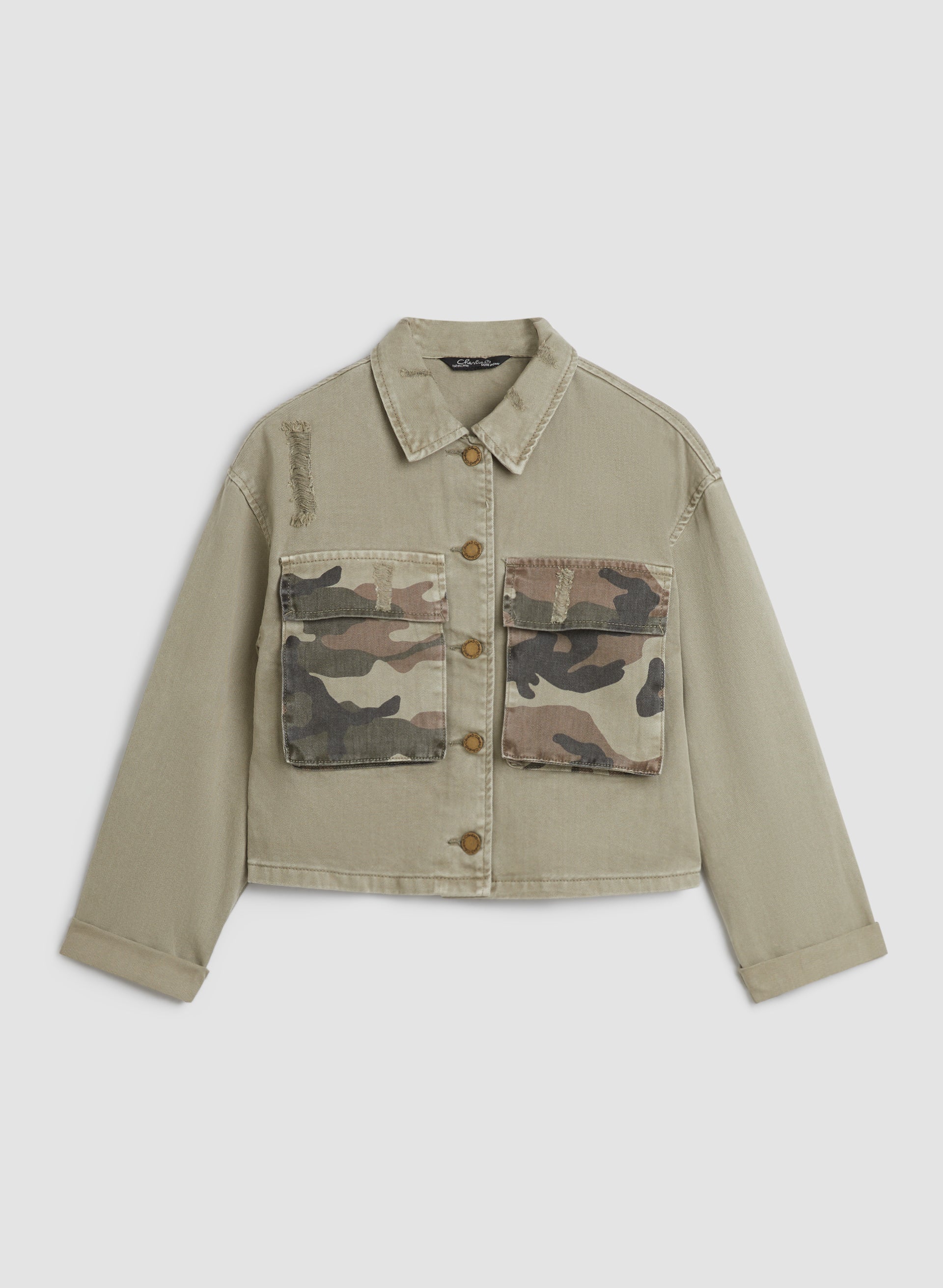 Camouflage Print Jacket - Image 7