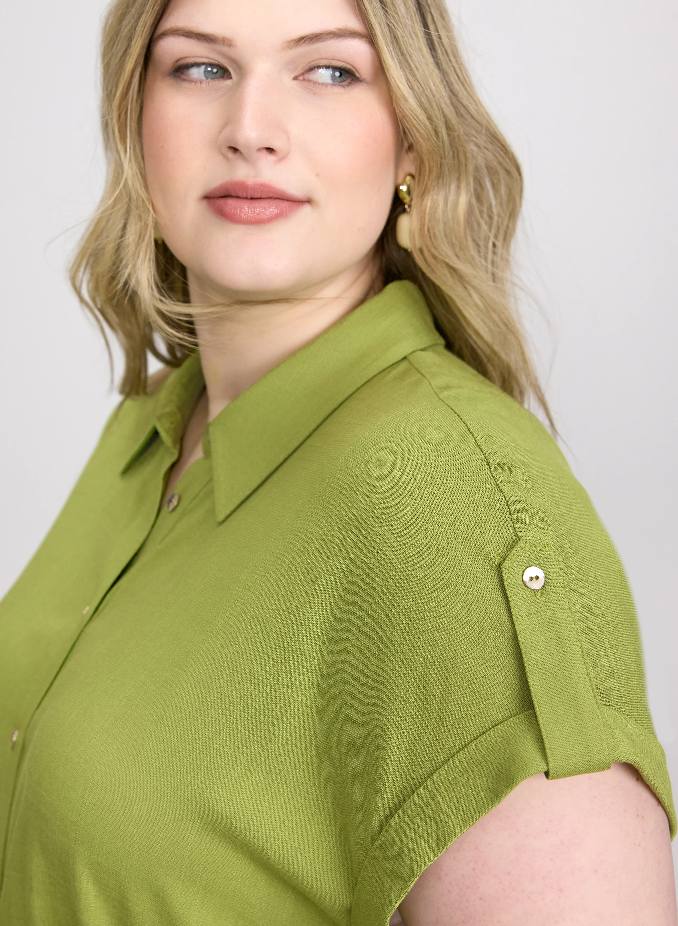 Button-Down Blouse - Image 2