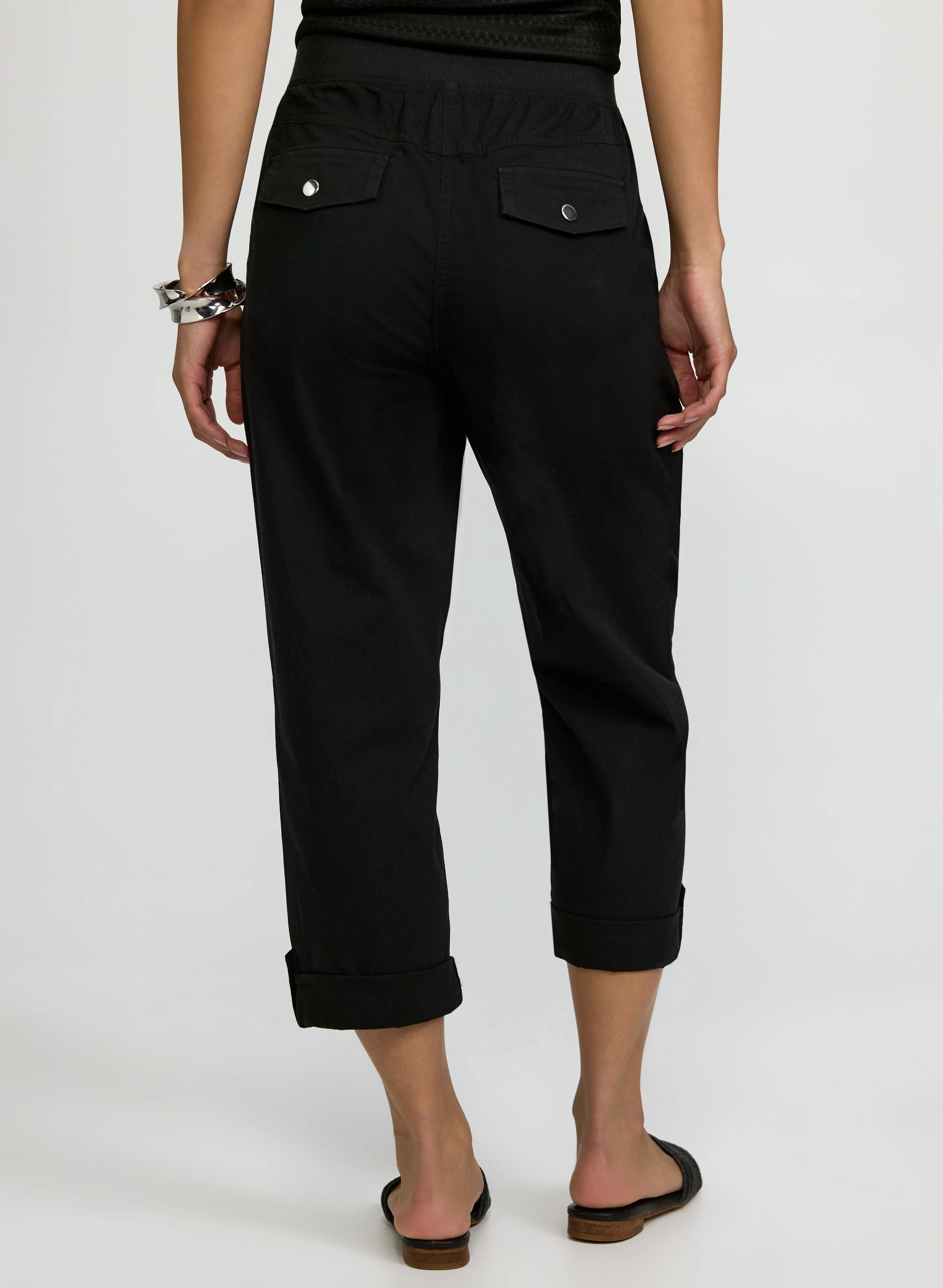 Cargo Pocket Capris - Image 4