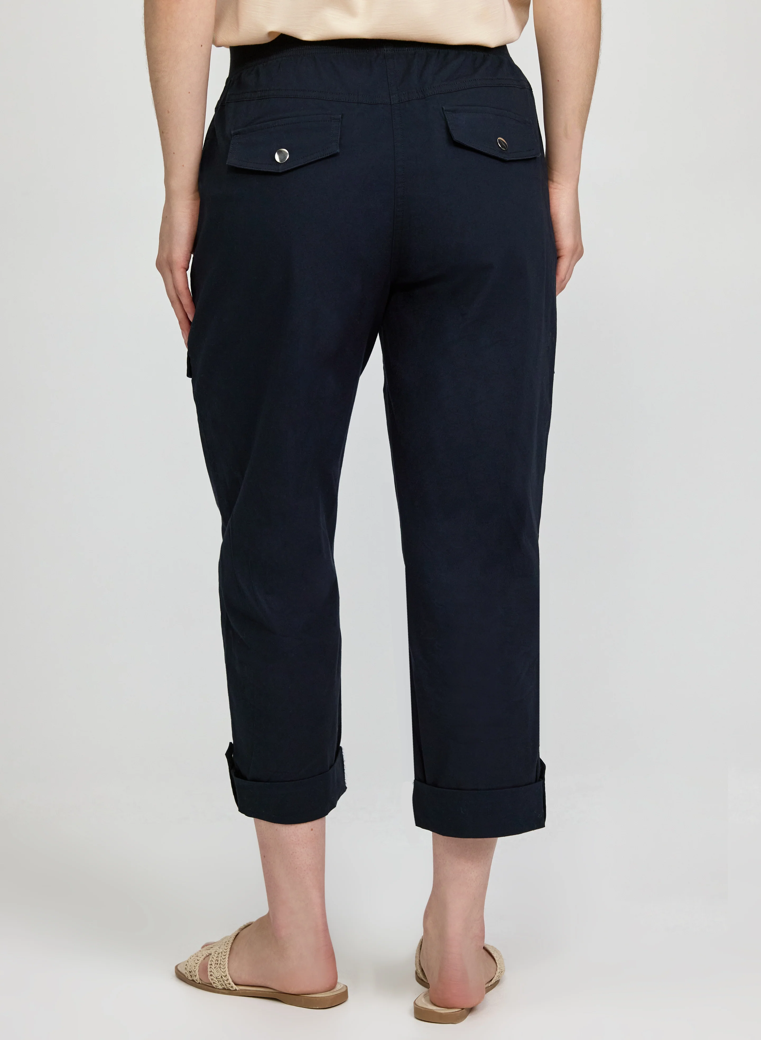 Cargo Pocket Capris - Image 4