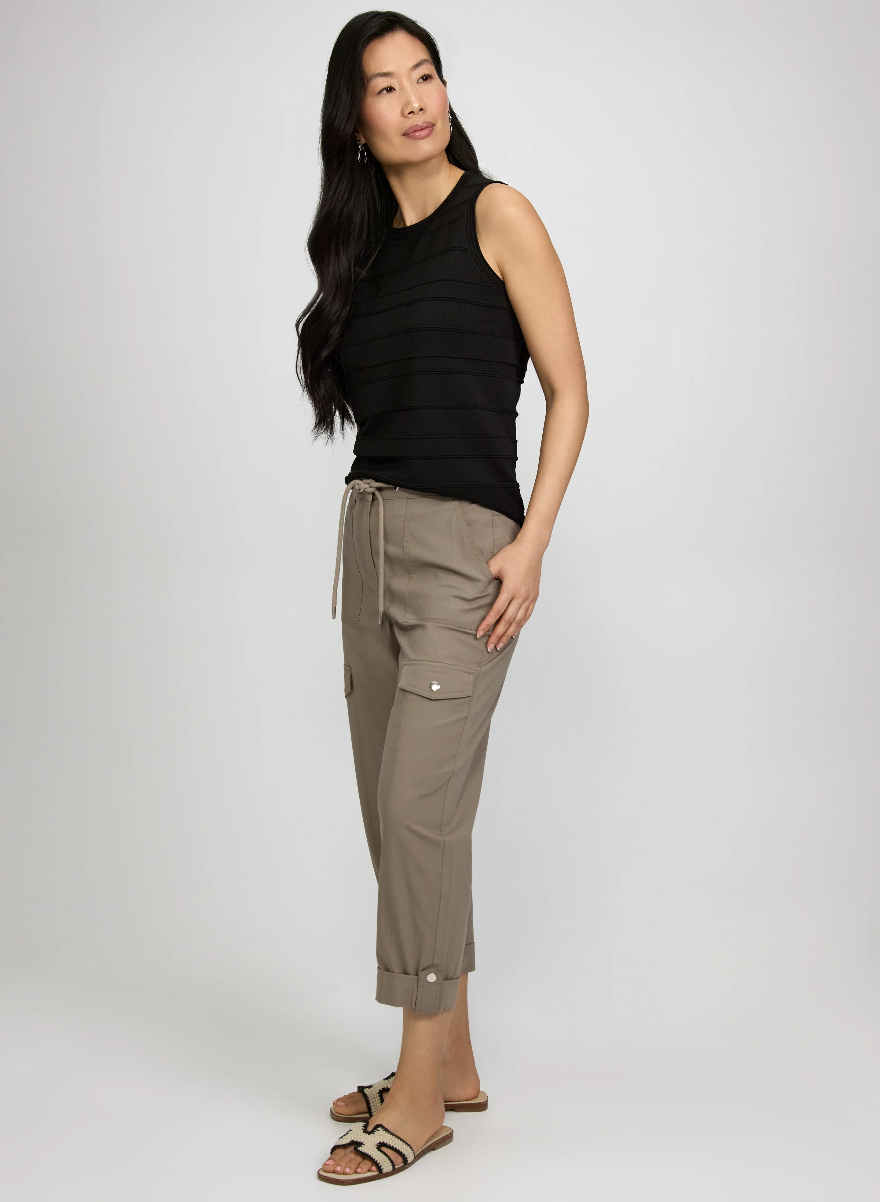 Cargo Pocket Capris - Image 3