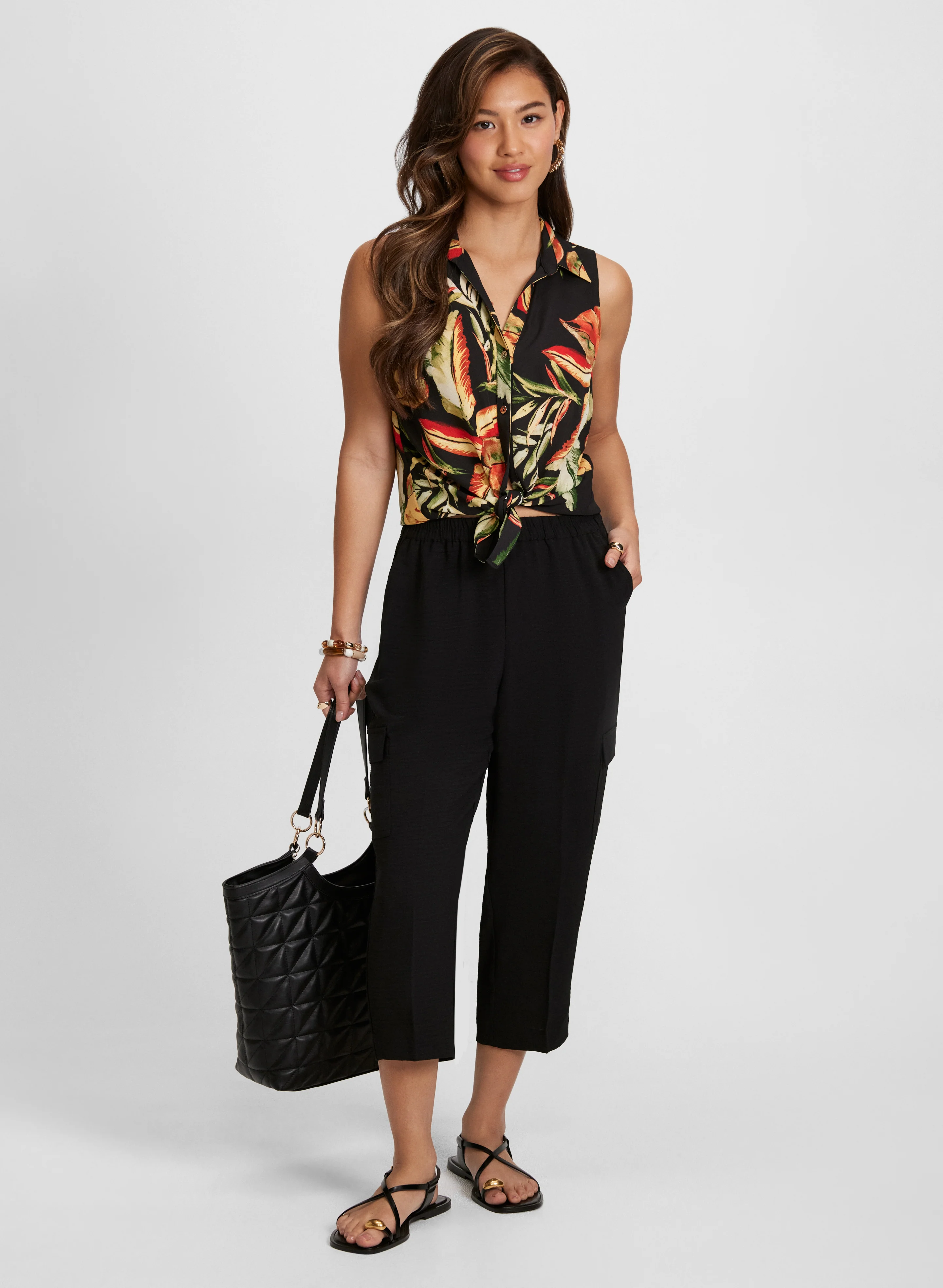 Cargo Pull-On Capris - Image 3