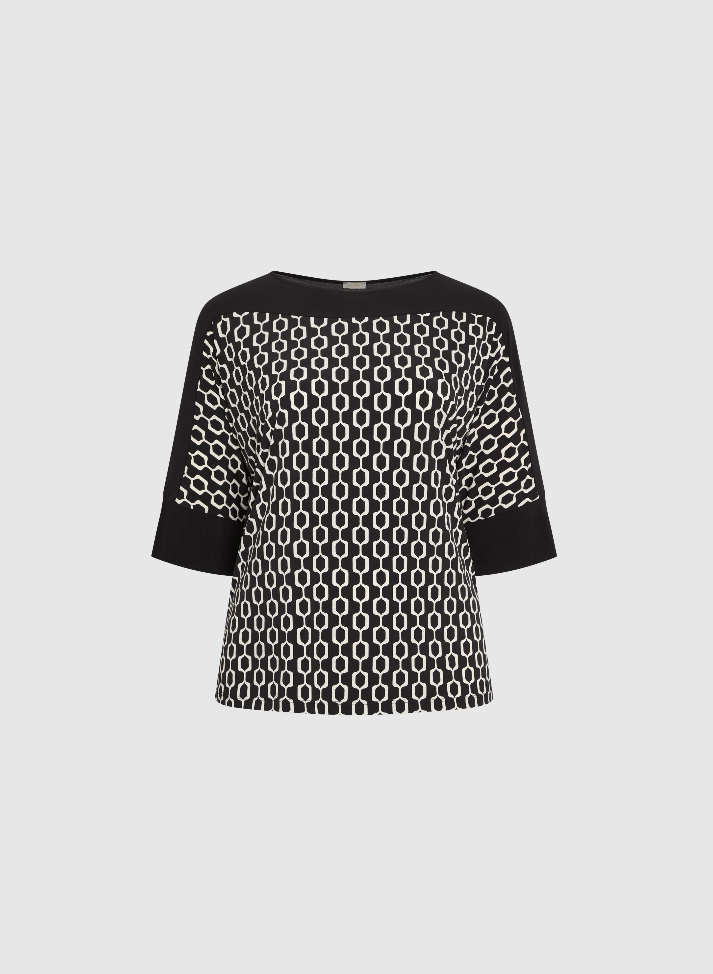 Chain Link Print Top - Image 6