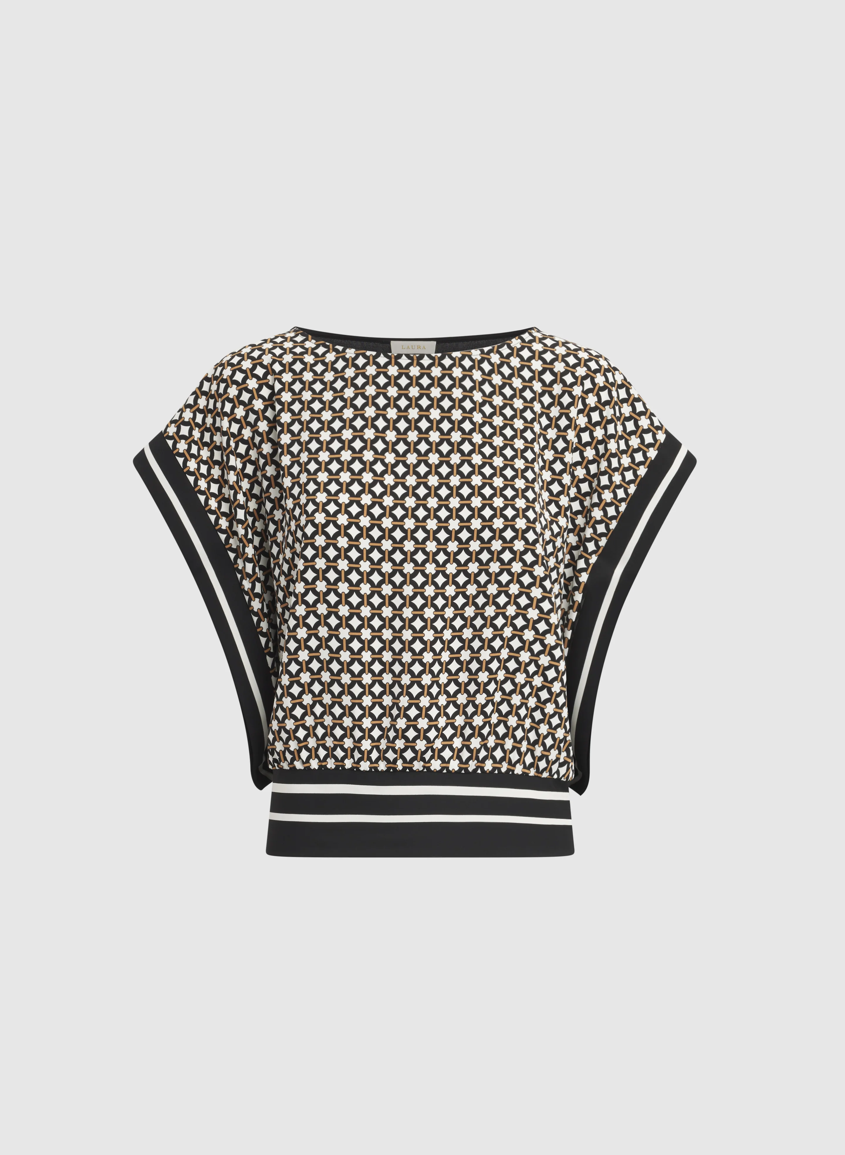 Chain Link Print Top - Image 6