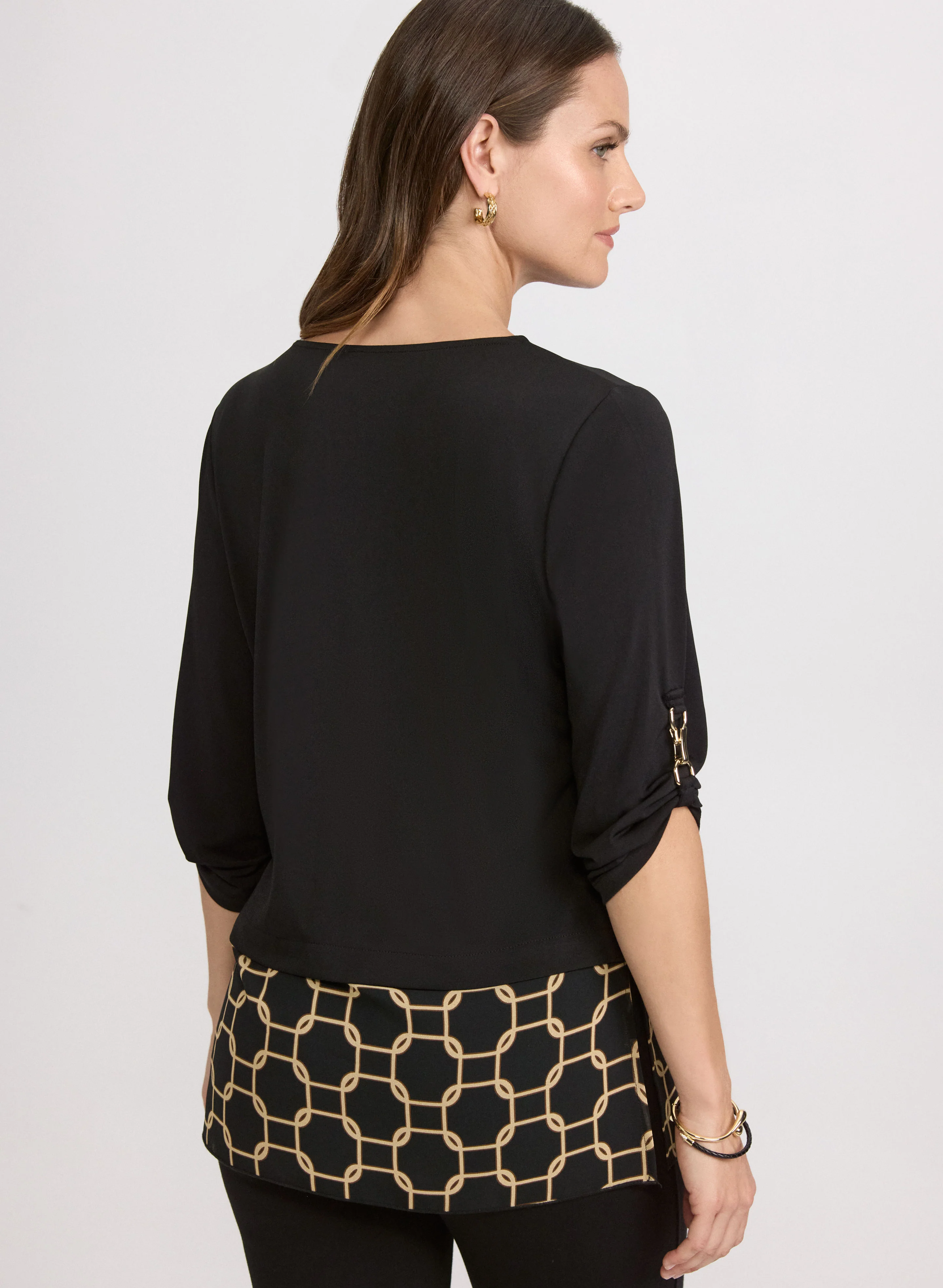 Chain Print Top - Image 4