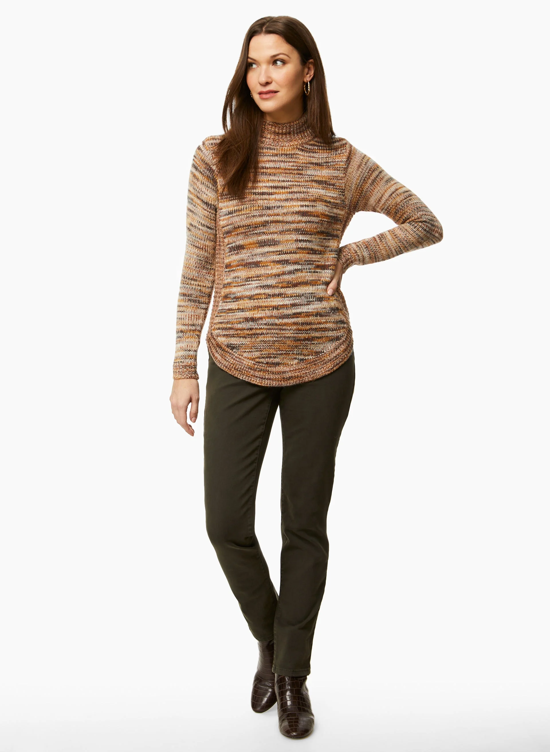 Charlie B - Funnel Neck Sweater - Image 2