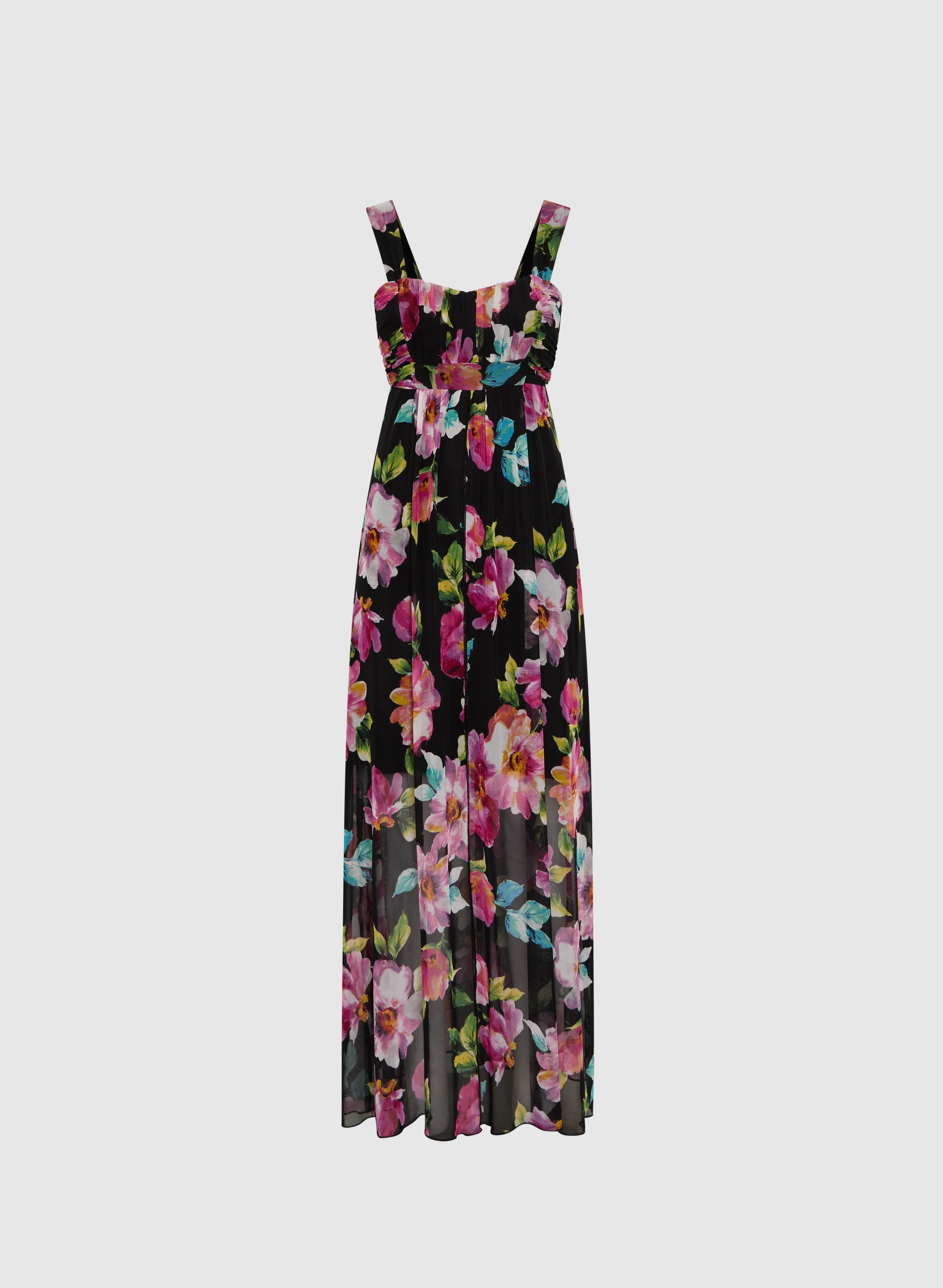 Chiffon Floral Maxi Dress - Image 6