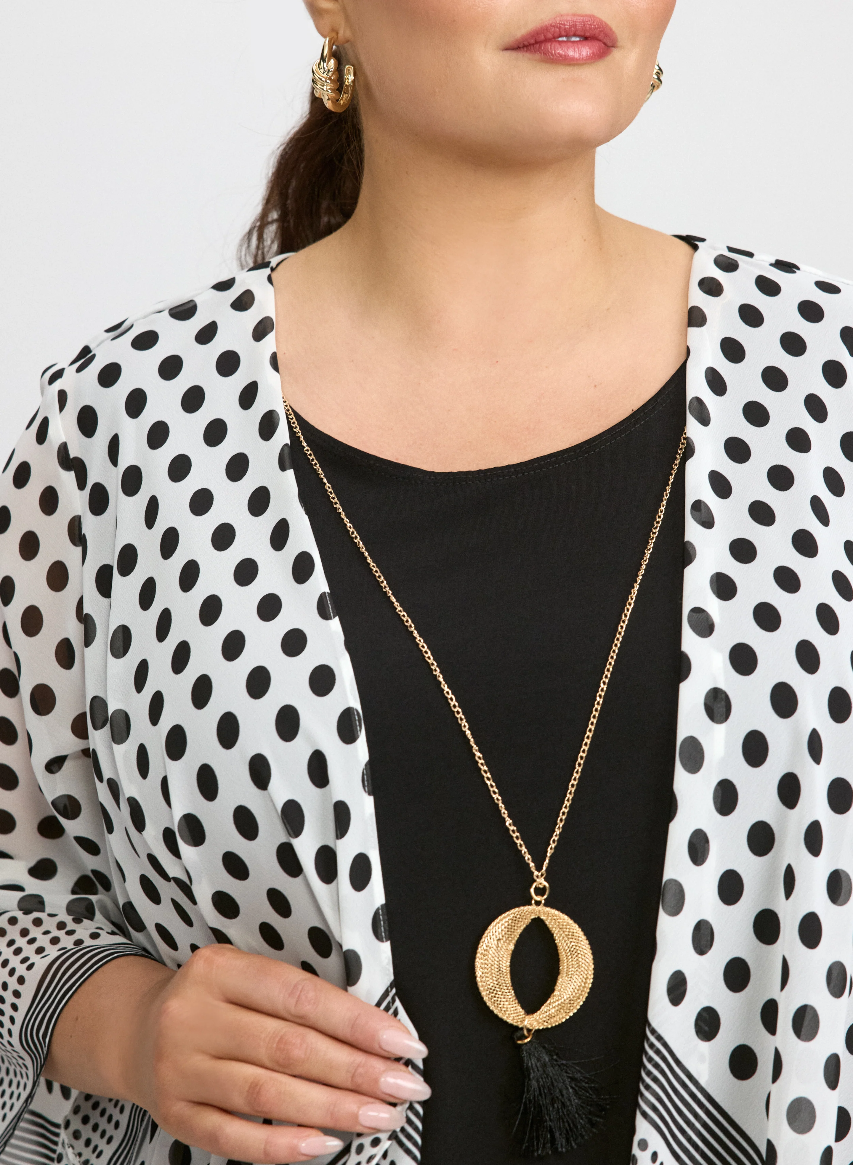 Chiffon Jacket & Jersey Dress - Image 5