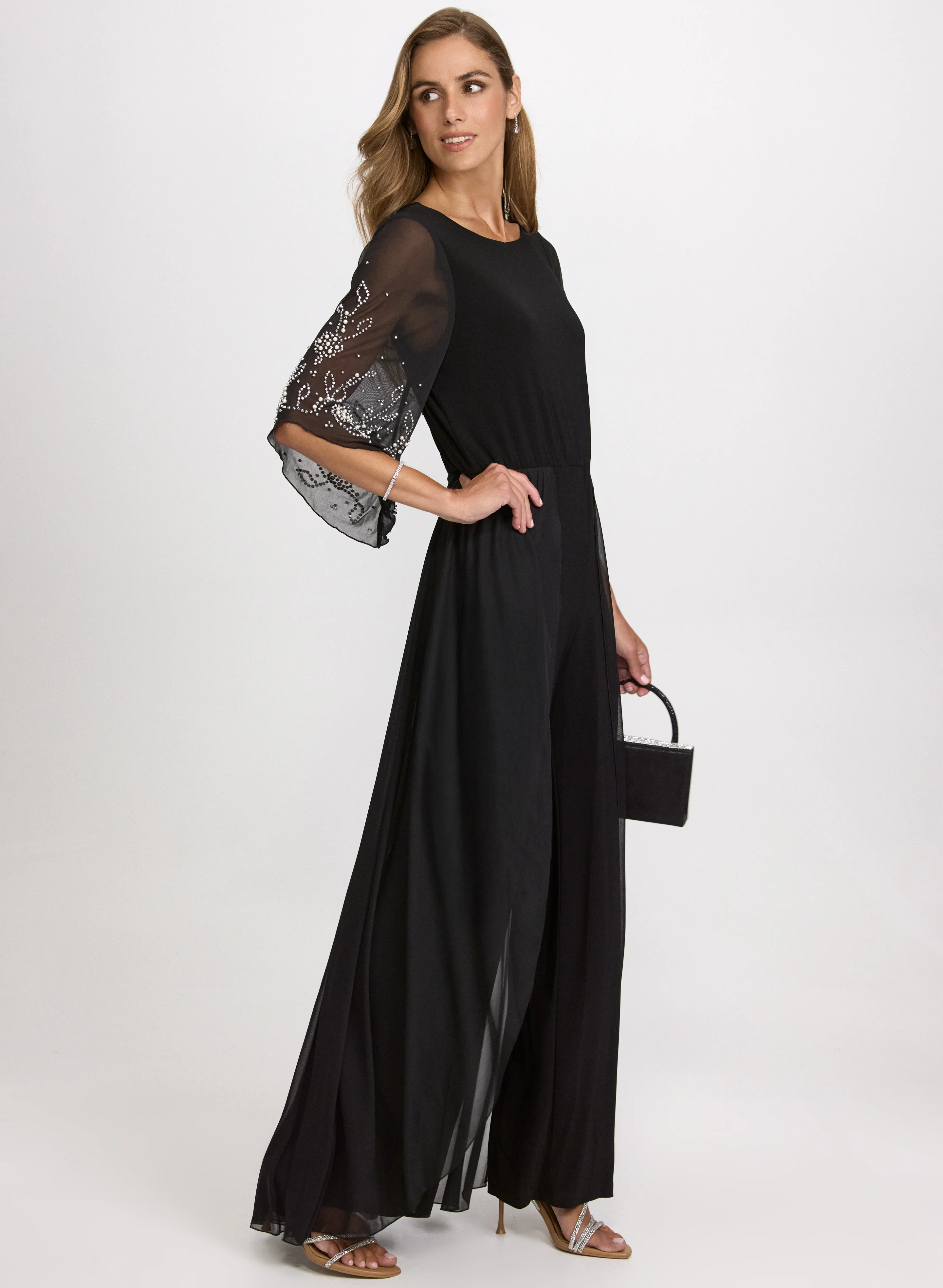 Chiffon Layered Jumpsuit - Image 2