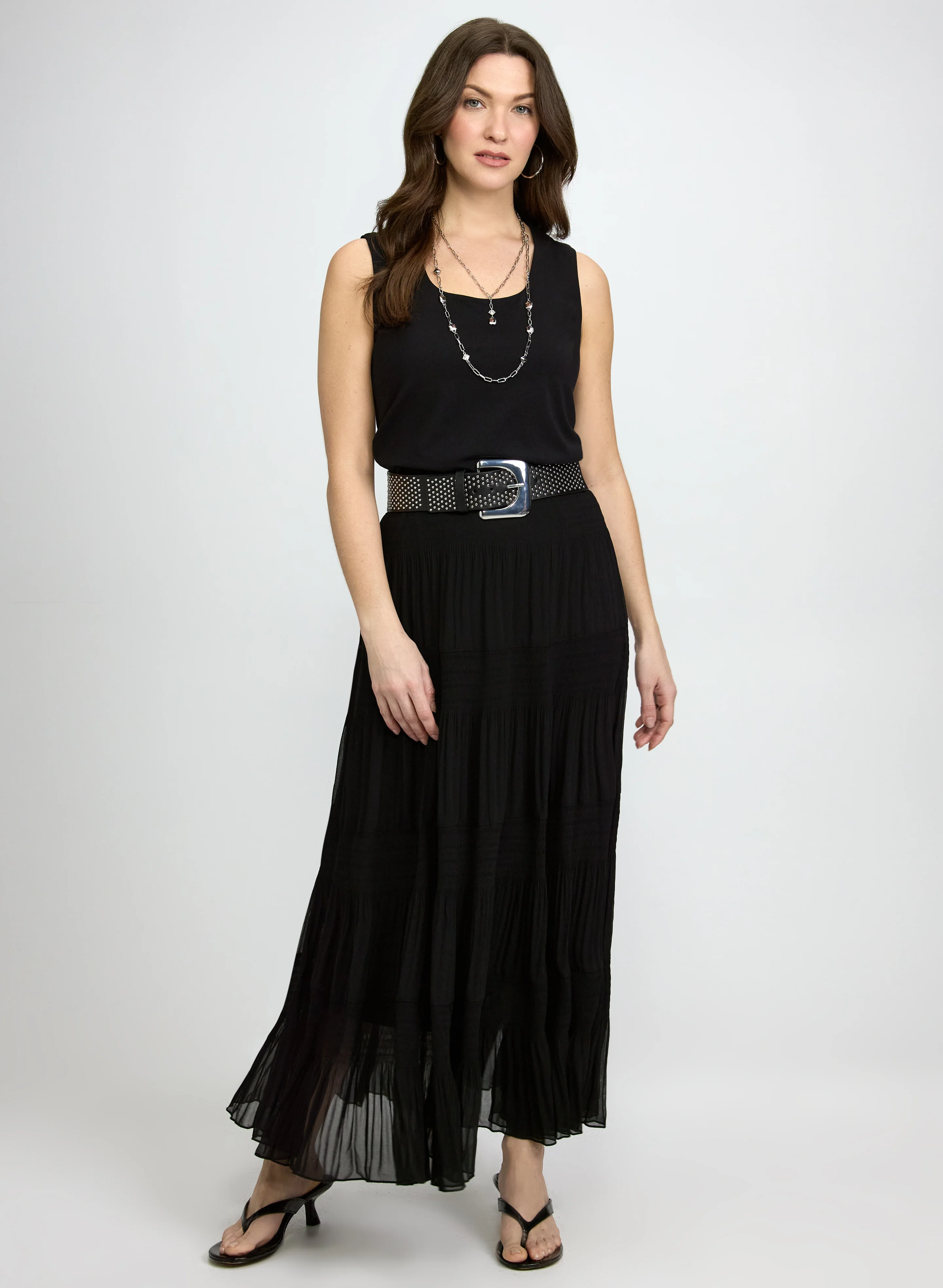 Chiffon Maxi Skirt - Image 3