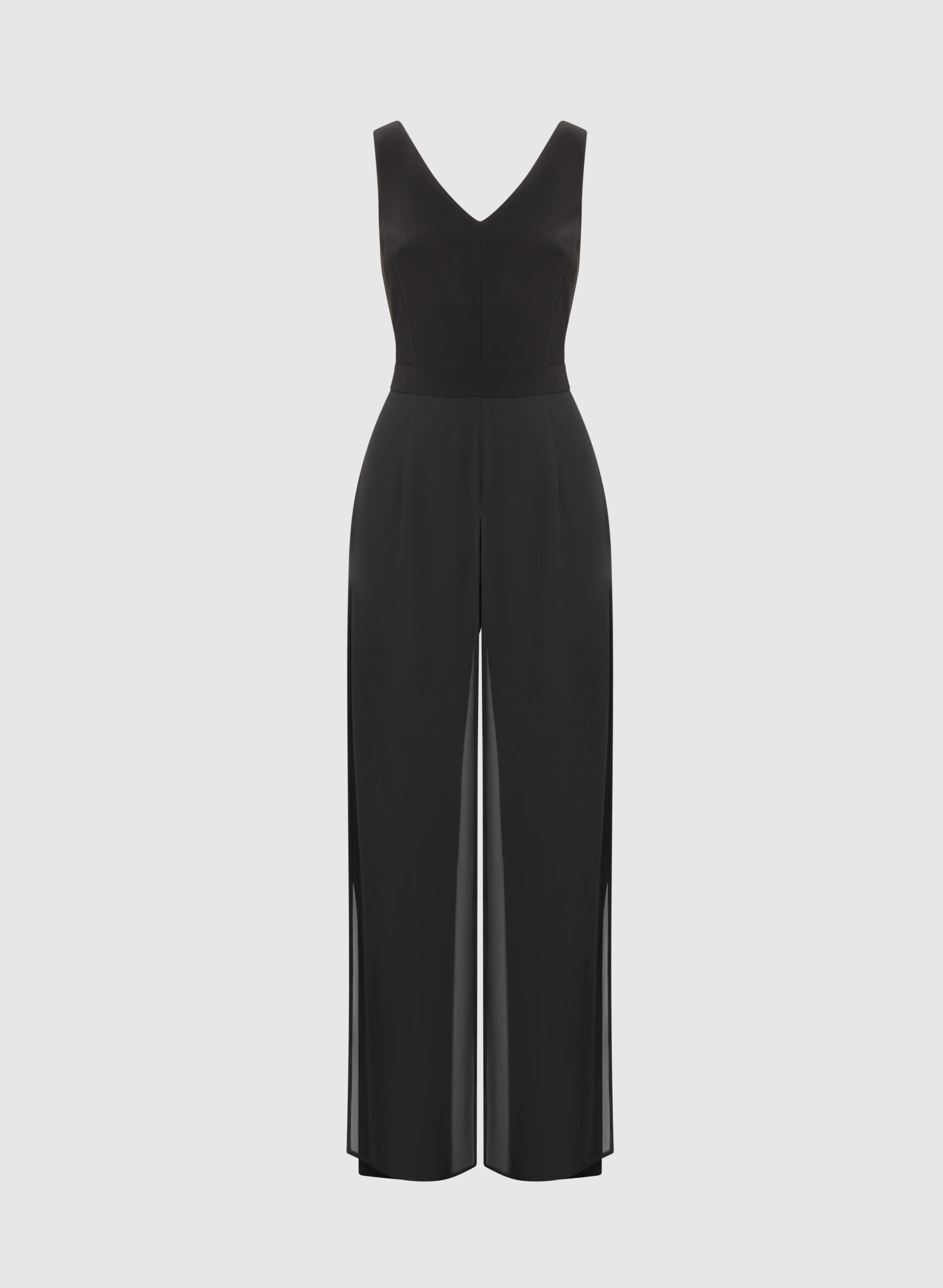Chiffon Overlay Jumpsuit - Image 5