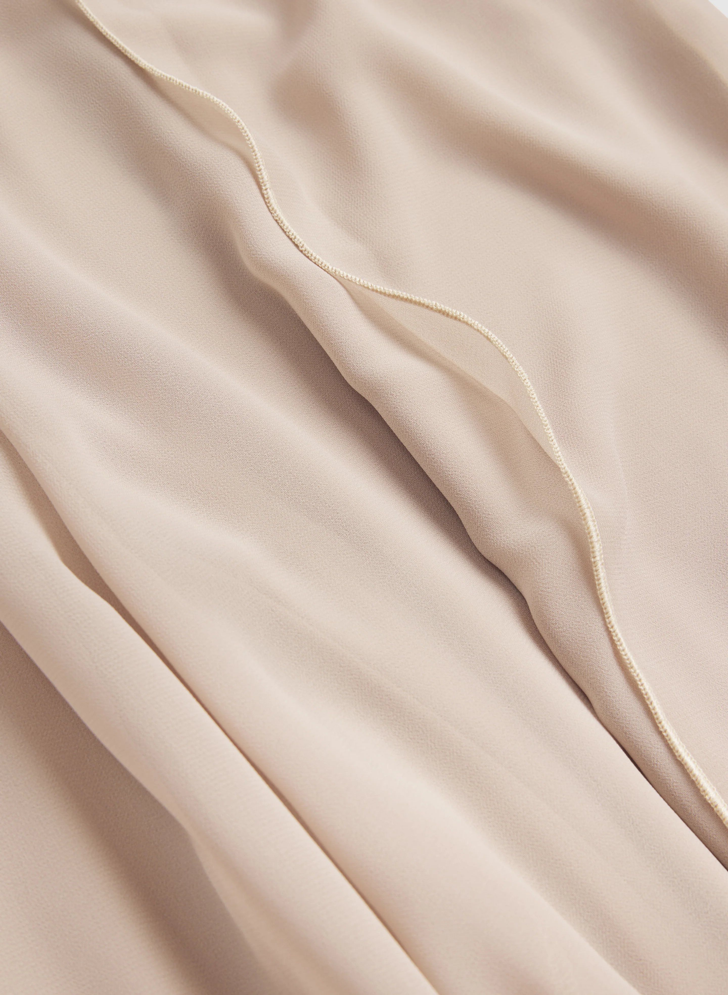 Chiffon Overlay Pants - Image 7