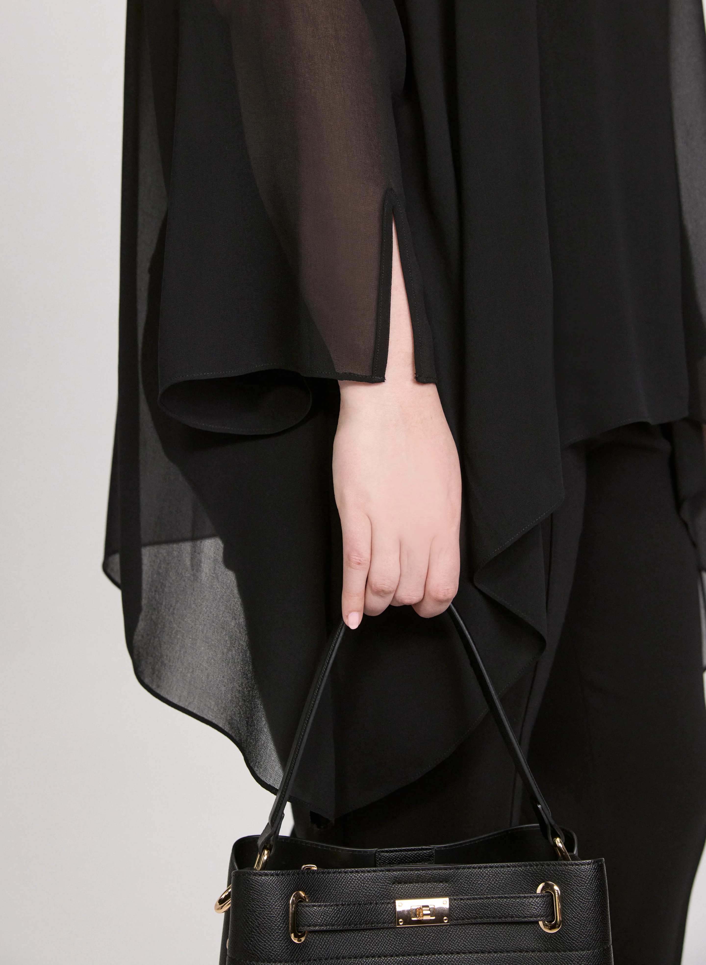 Chiffon Poncho Blouse - Image 5