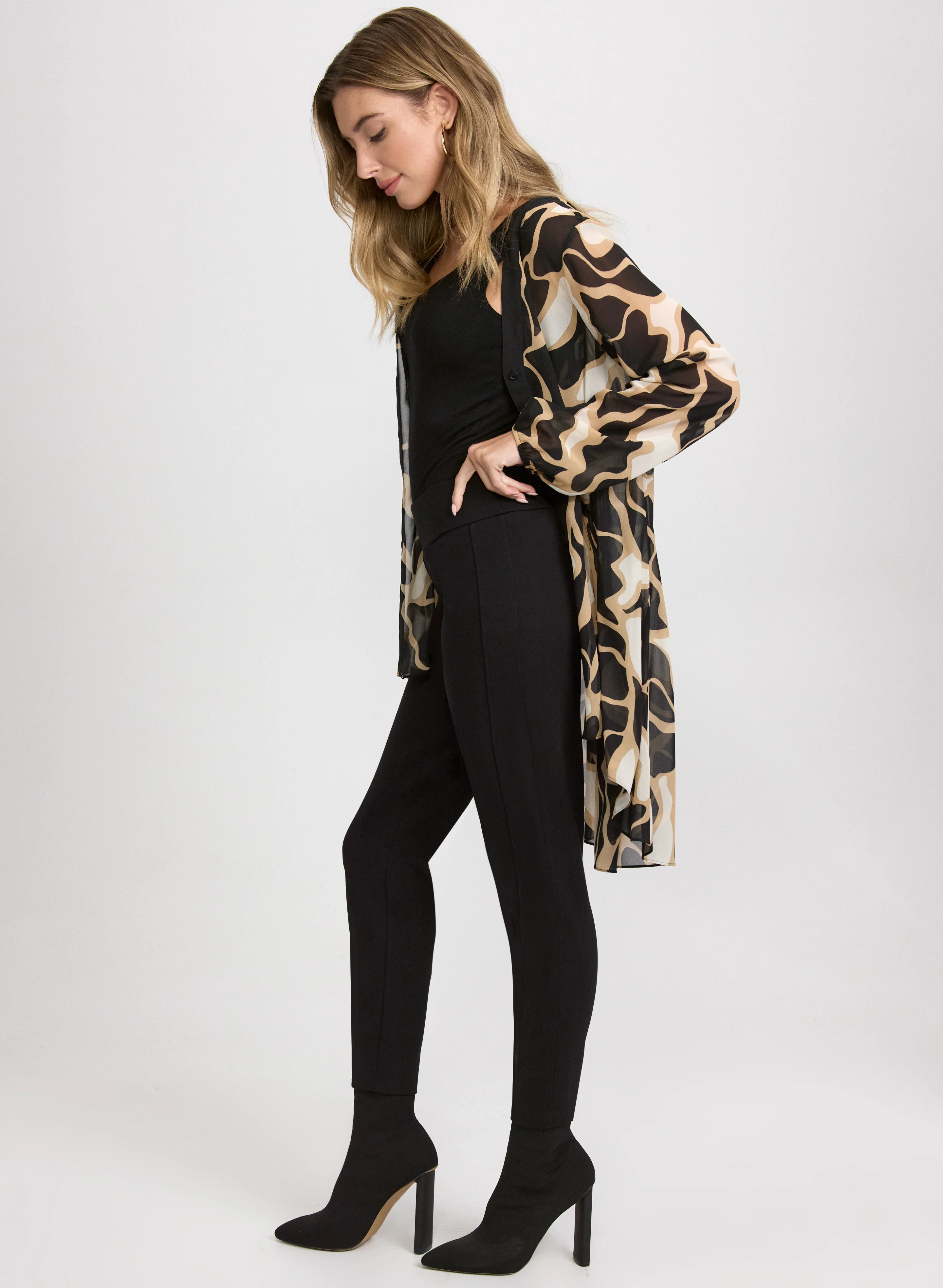 Chloe Lateral Band Leggings - Image 4
